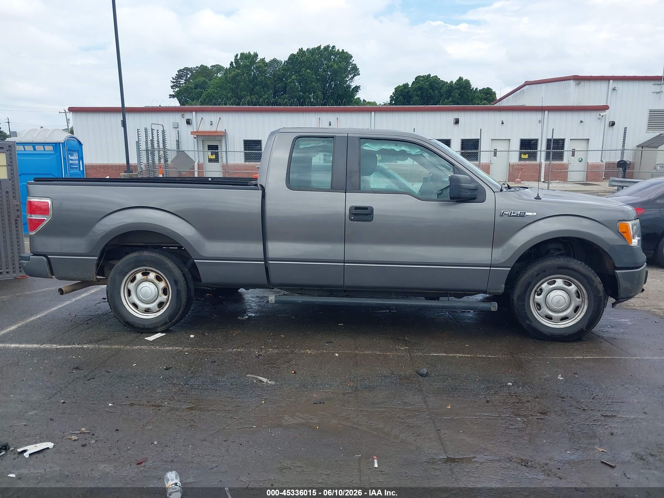 2013 Ford F-150 Xl Gray vin: 1FTEX1CM1DFA00064