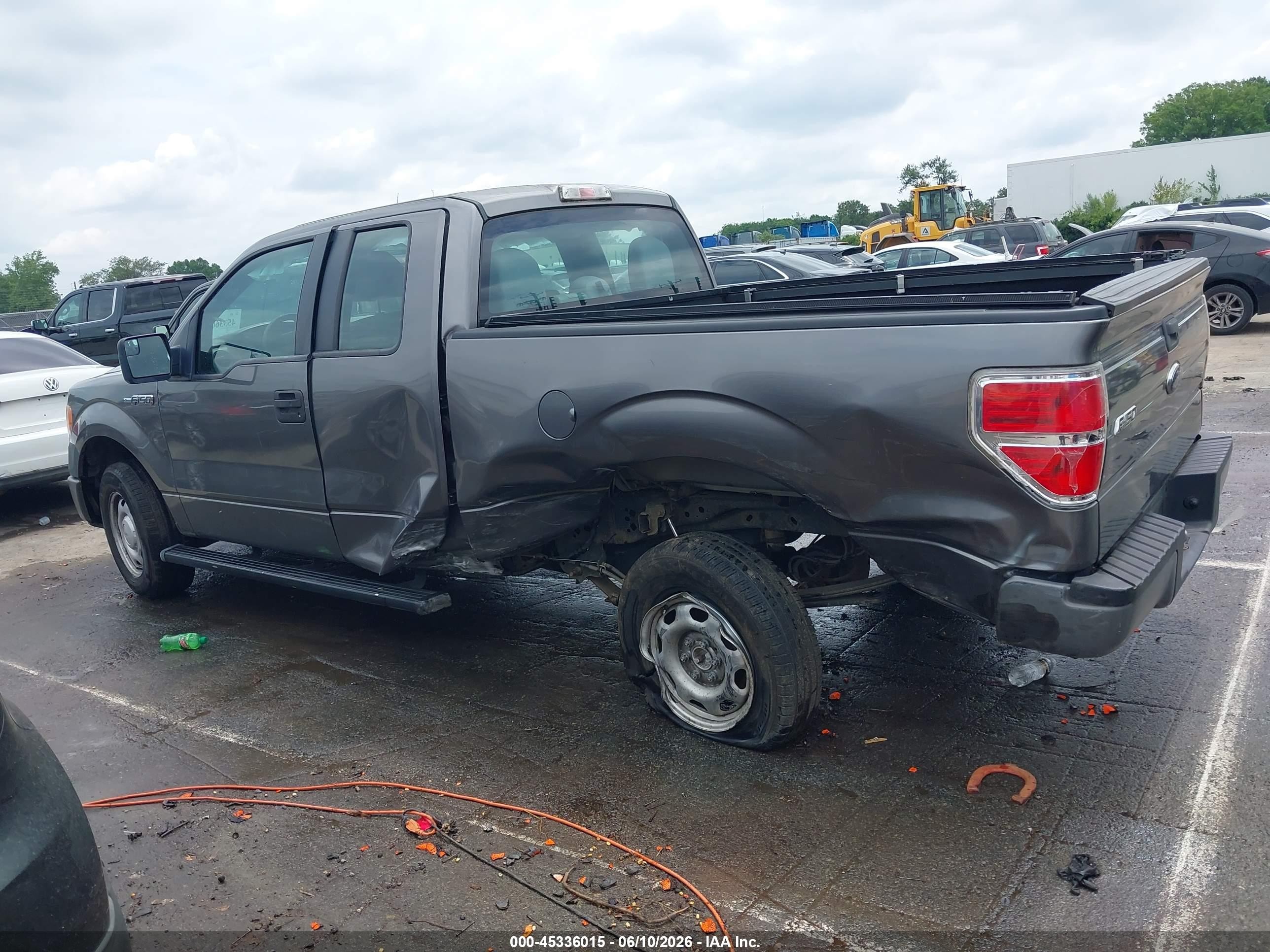 2013 Ford F-150 Xl Gray vin: 1FTEX1CM1DFA00064