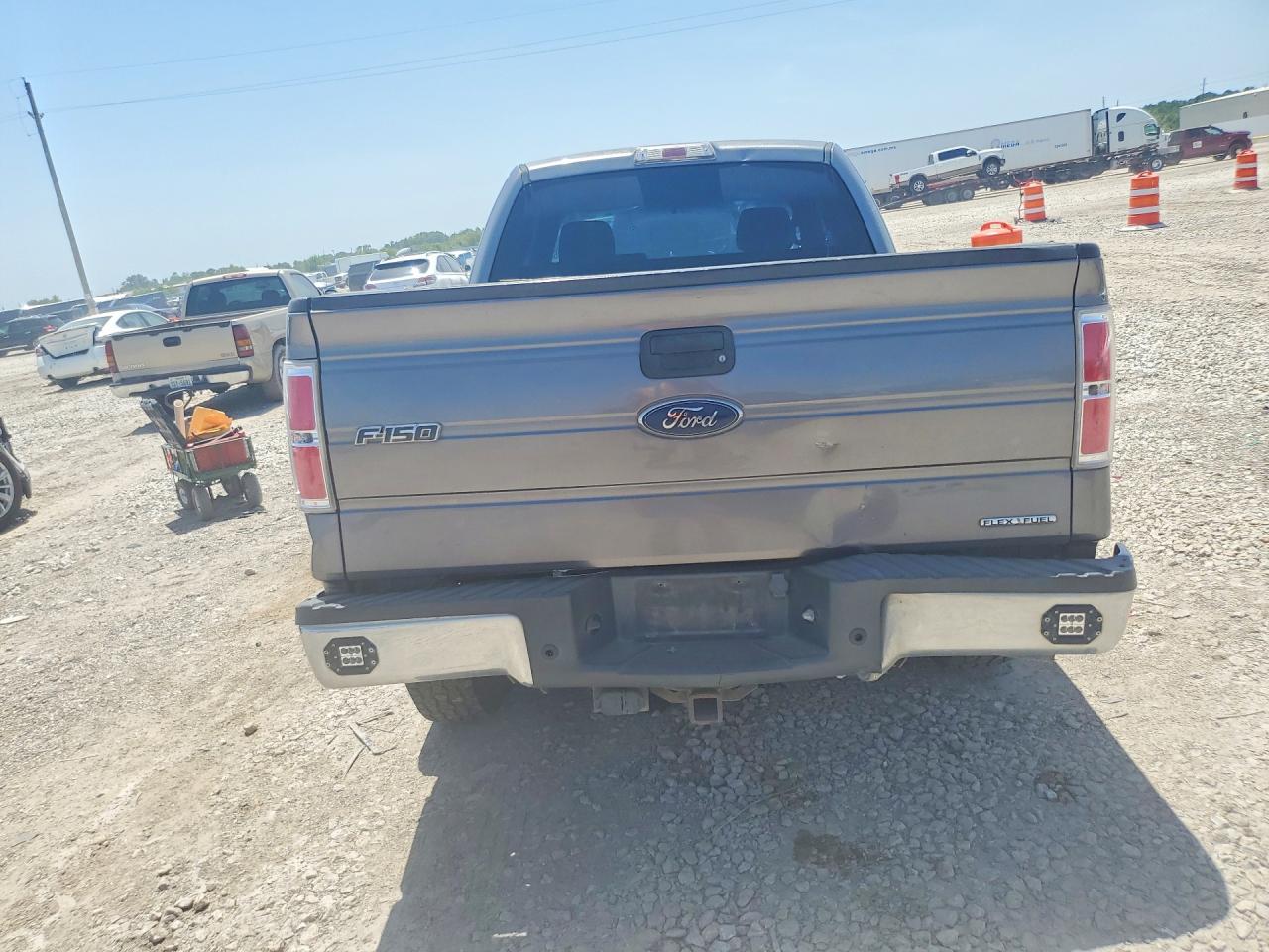 2013 Ford F150 Super Cab Gray vin: 1FTEX1CM1DFC64367
