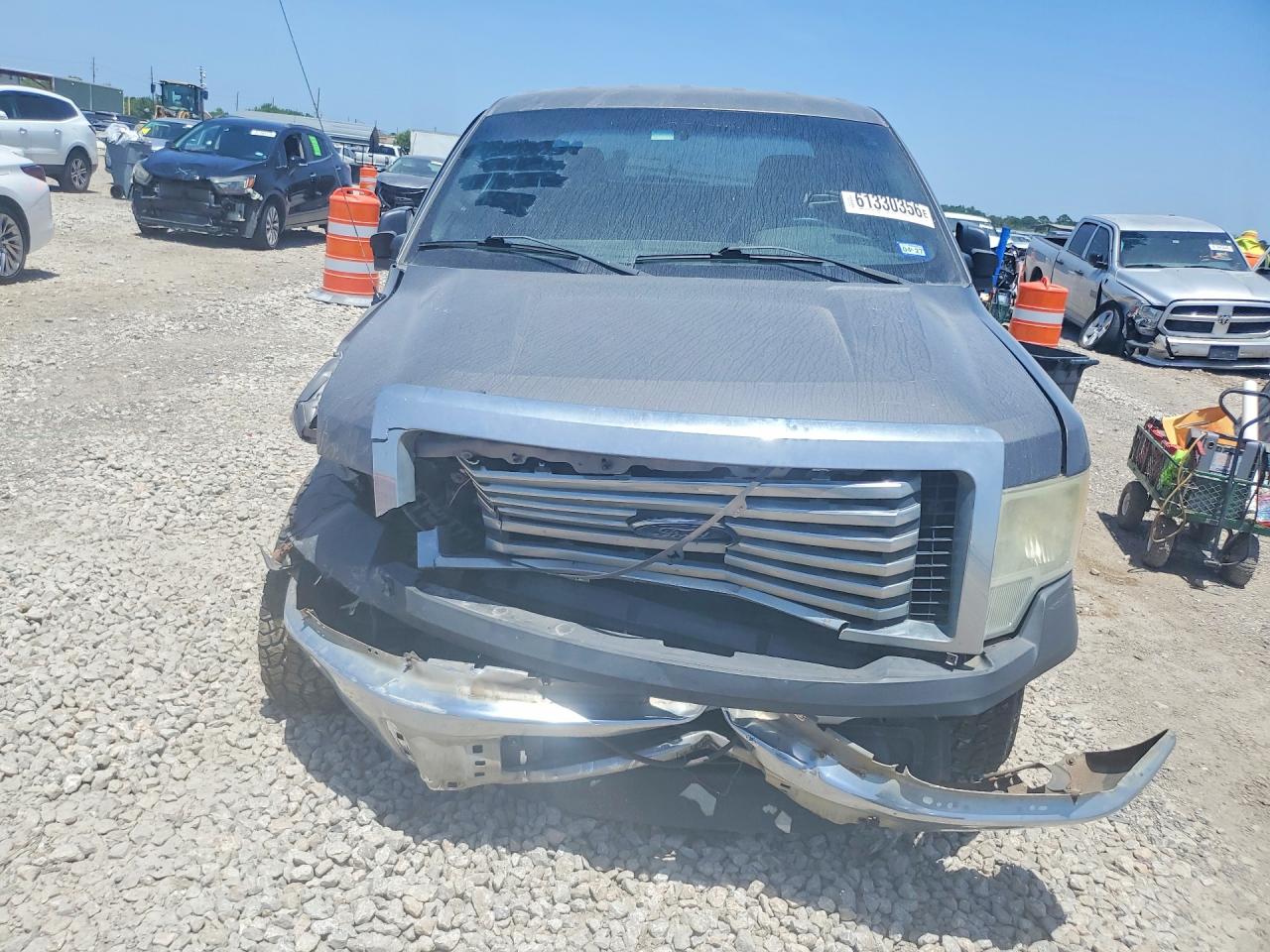 2013 Ford F150 Super Cab Gray vin: 1FTEX1CM1DFC64367