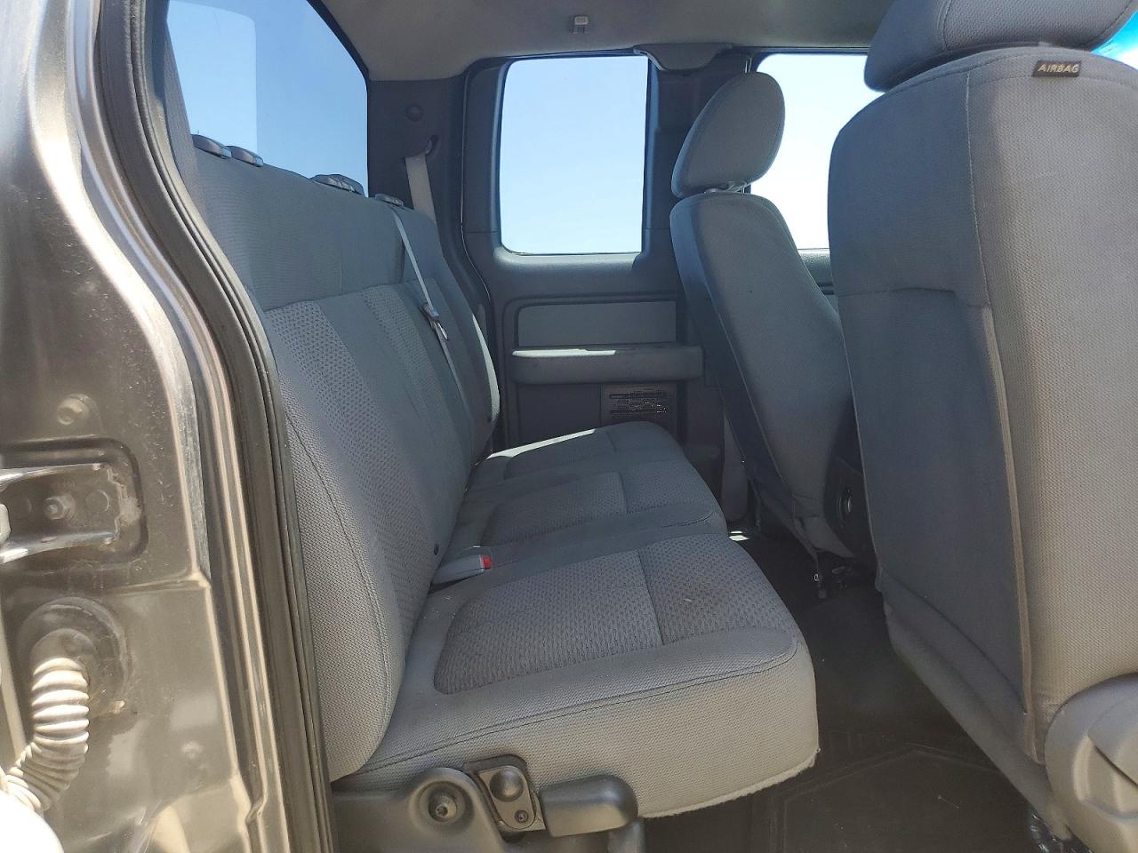 2013 Ford F150 Super Cab Gray vin: 1FTEX1CM1DFC64367