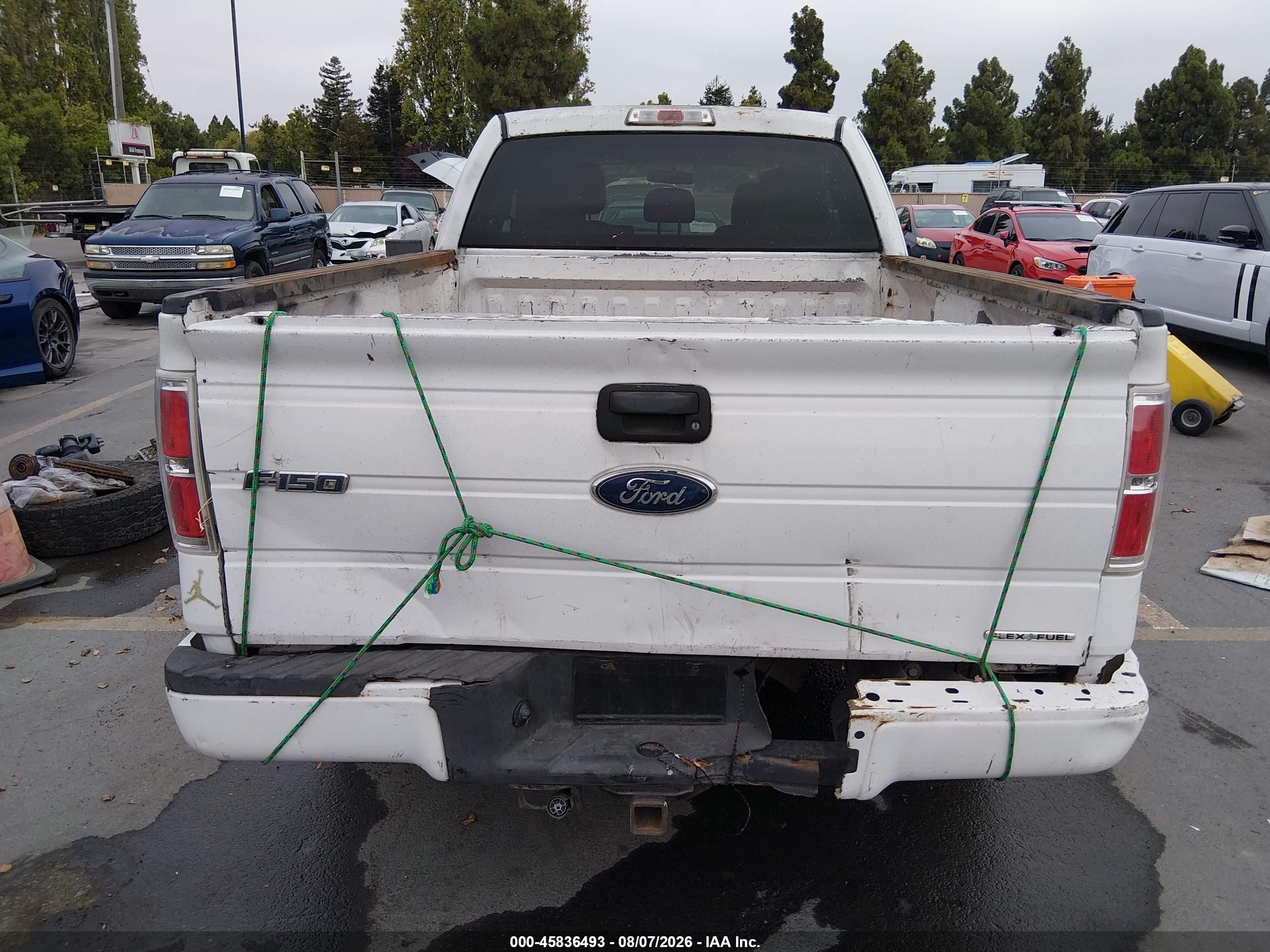 2013 Ford F-150 Stx White vin: 1FTEX1CM1DFD26964