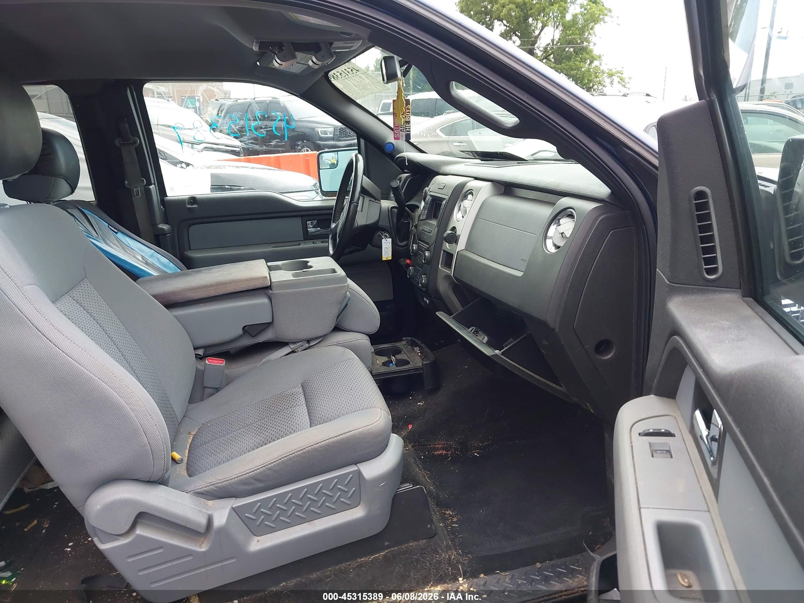 2013 Ford F-150 Xlt Blue vin: 1FTEX1CM1DFD92530
