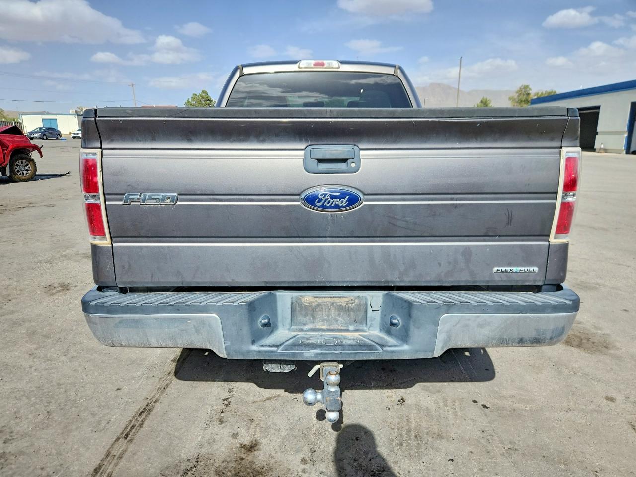2013 Ford F150 Super Cab Gray vin: 1FTEX1CM1DFE05048