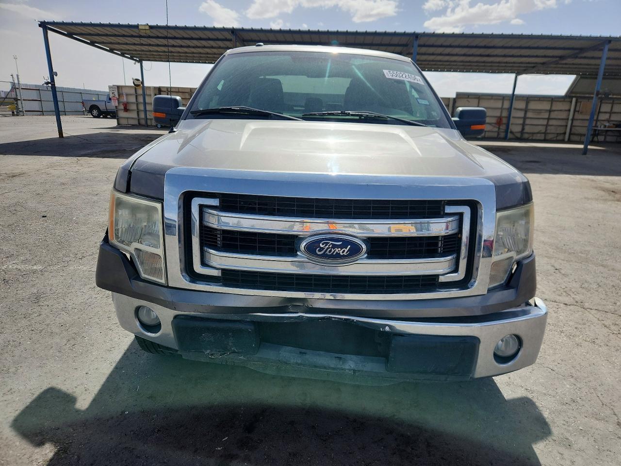 2013 Ford F150 Super Cab Gray vin: 1FTEX1CM1DFE05048