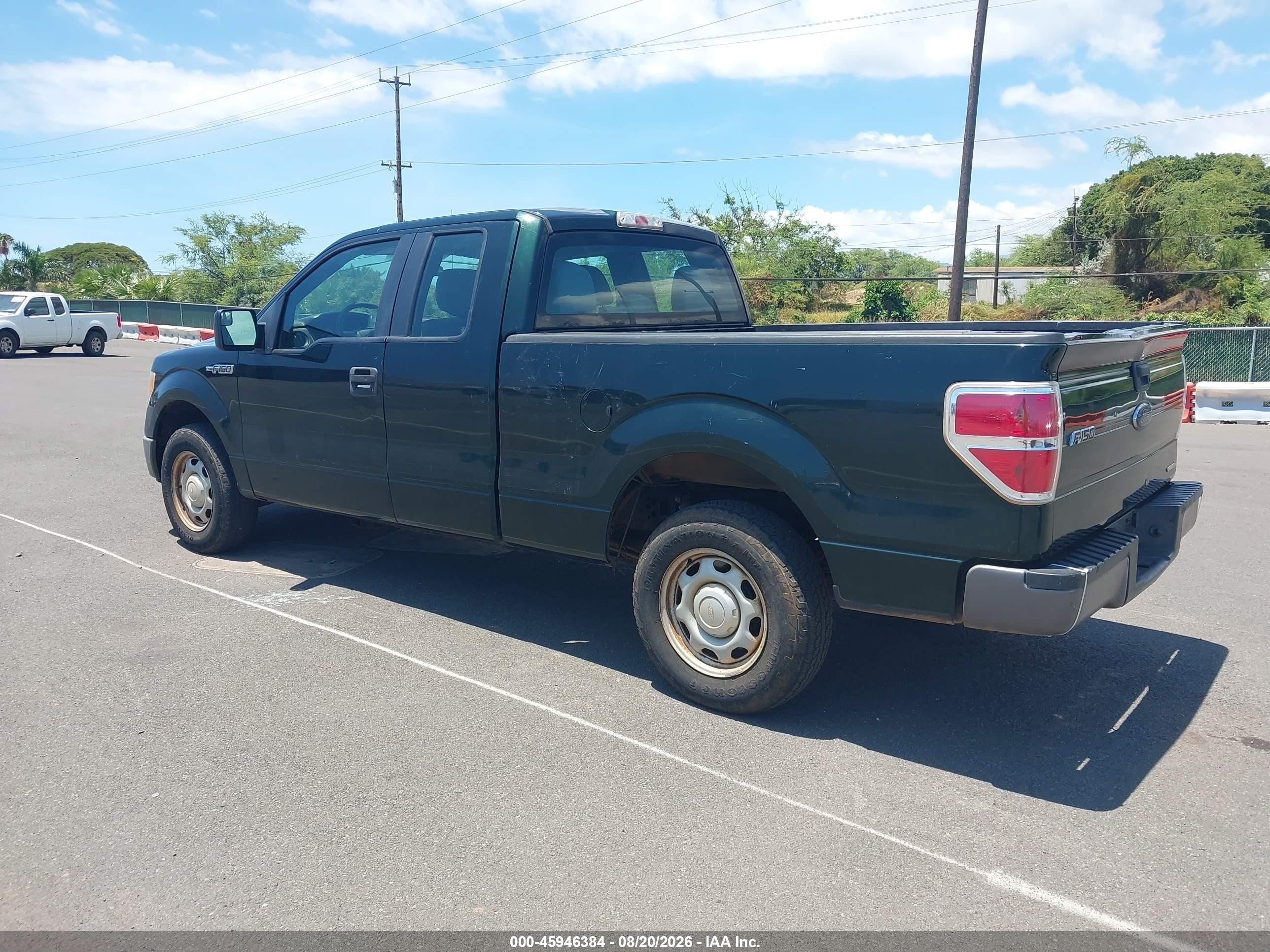 2014 Ford F-150 Xl Green vin: 1FTEX1CM1EFC74897