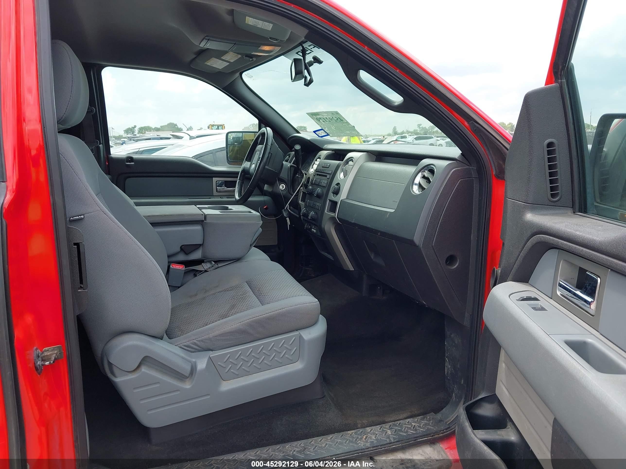 2011 Ford F-150 Xlt Red vin: 1FTEX1CM2BFA50274