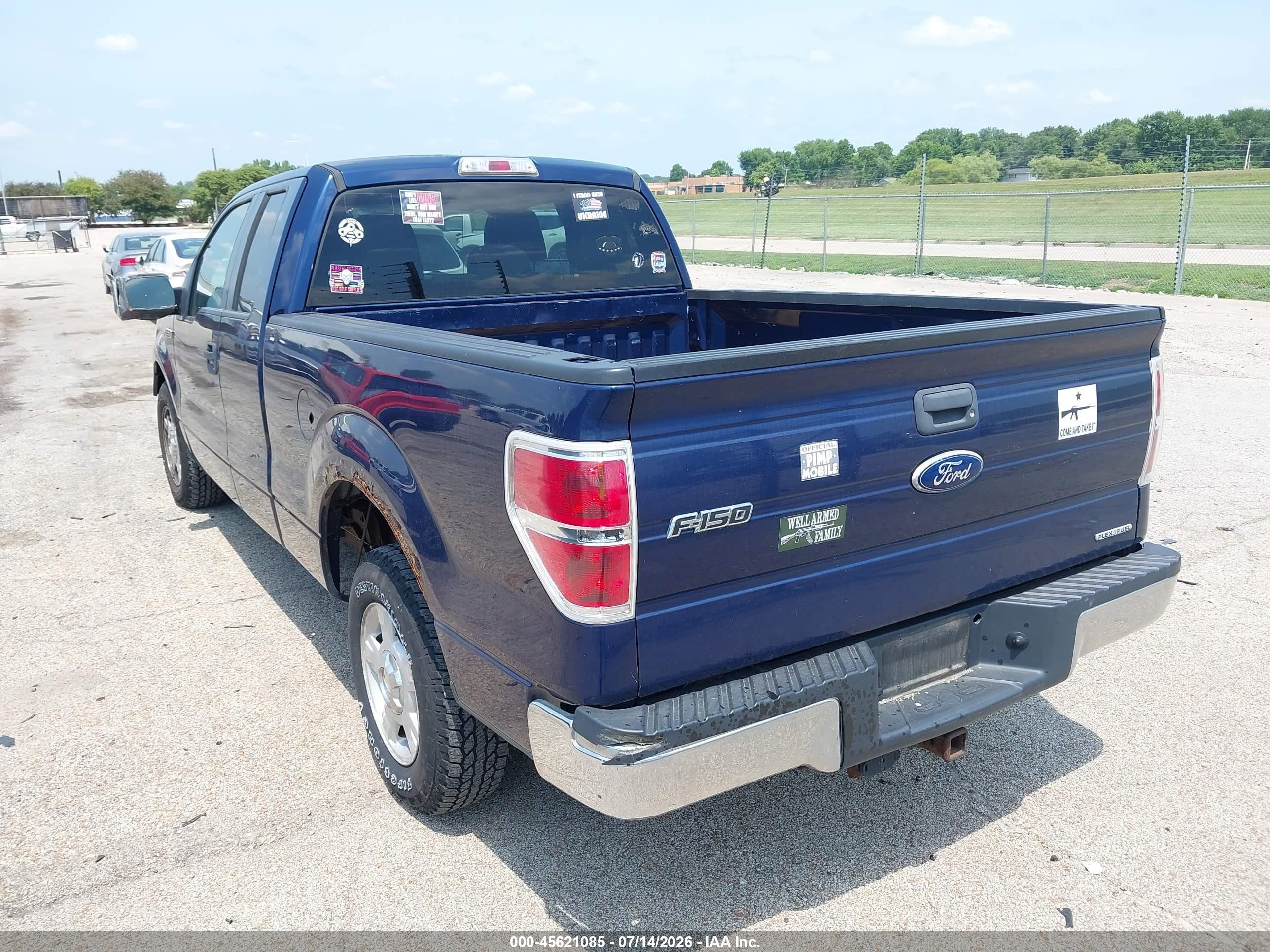 2011 Ford F-150 Xlt Dark Blue vin: 1FTEX1CM2BKD37797