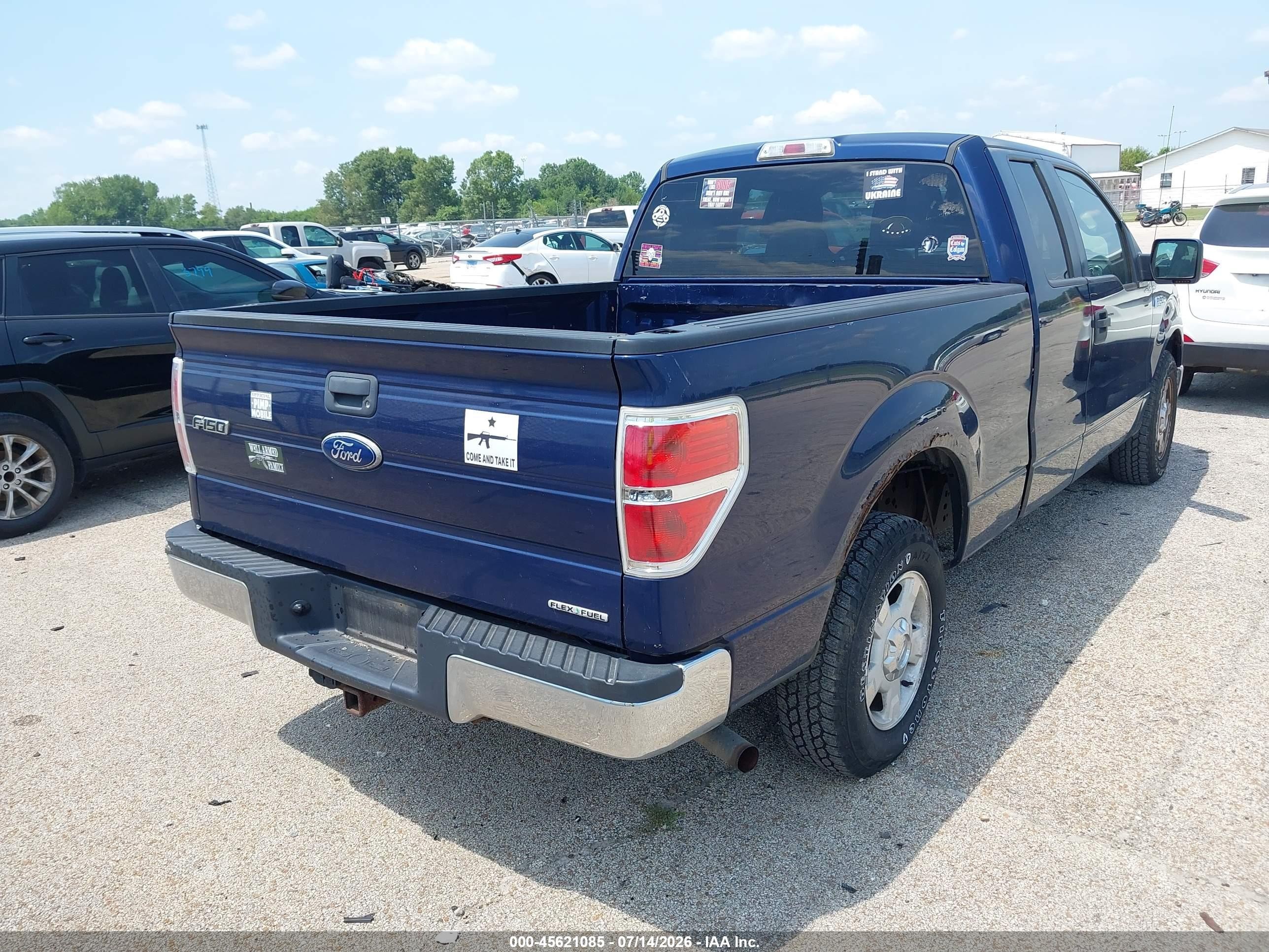2011 Ford F-150 Xlt Dark Blue vin: 1FTEX1CM2BKD37797