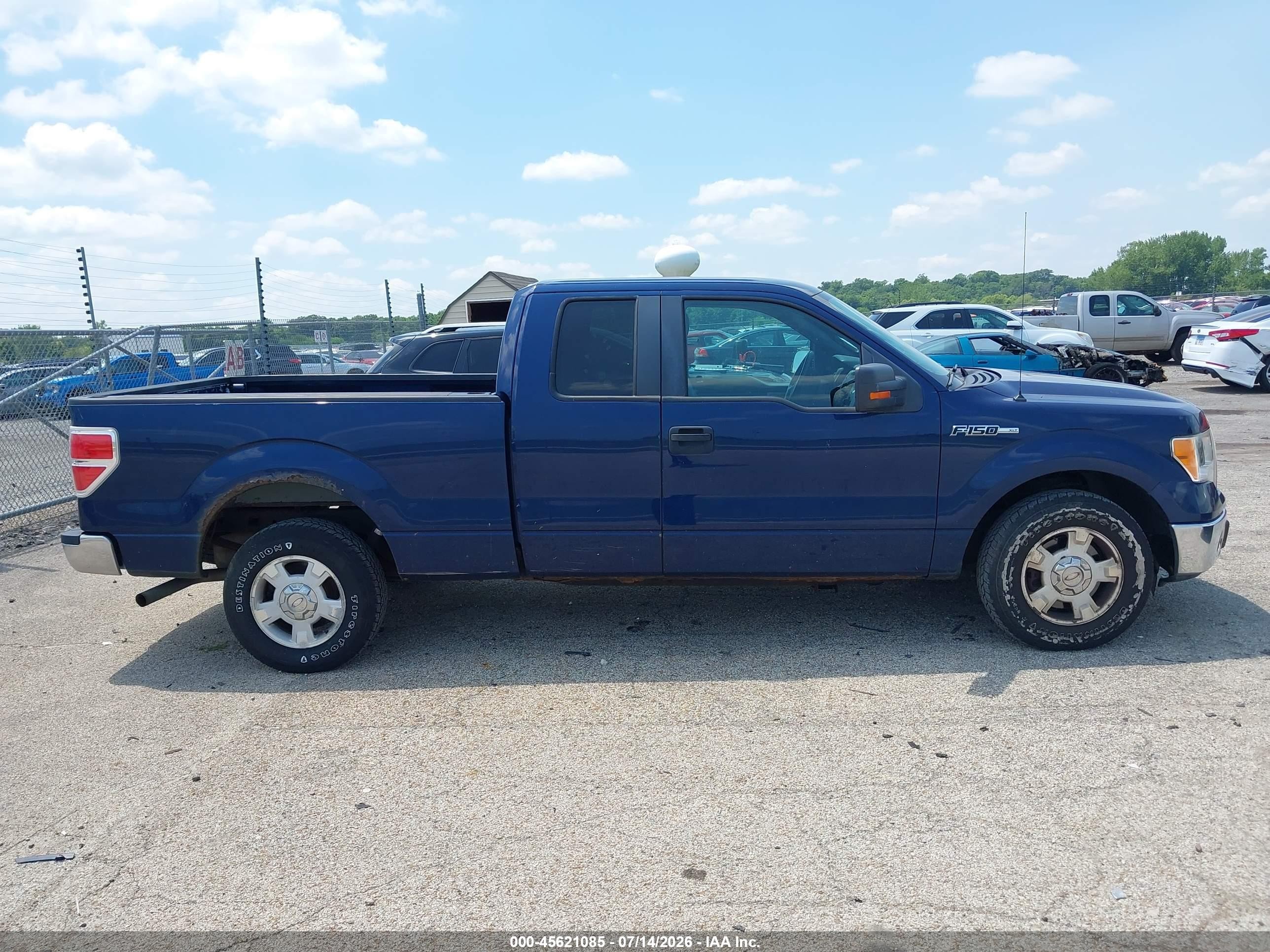 2011 Ford F-150 Xlt Dark Blue vin: 1FTEX1CM2BKD37797