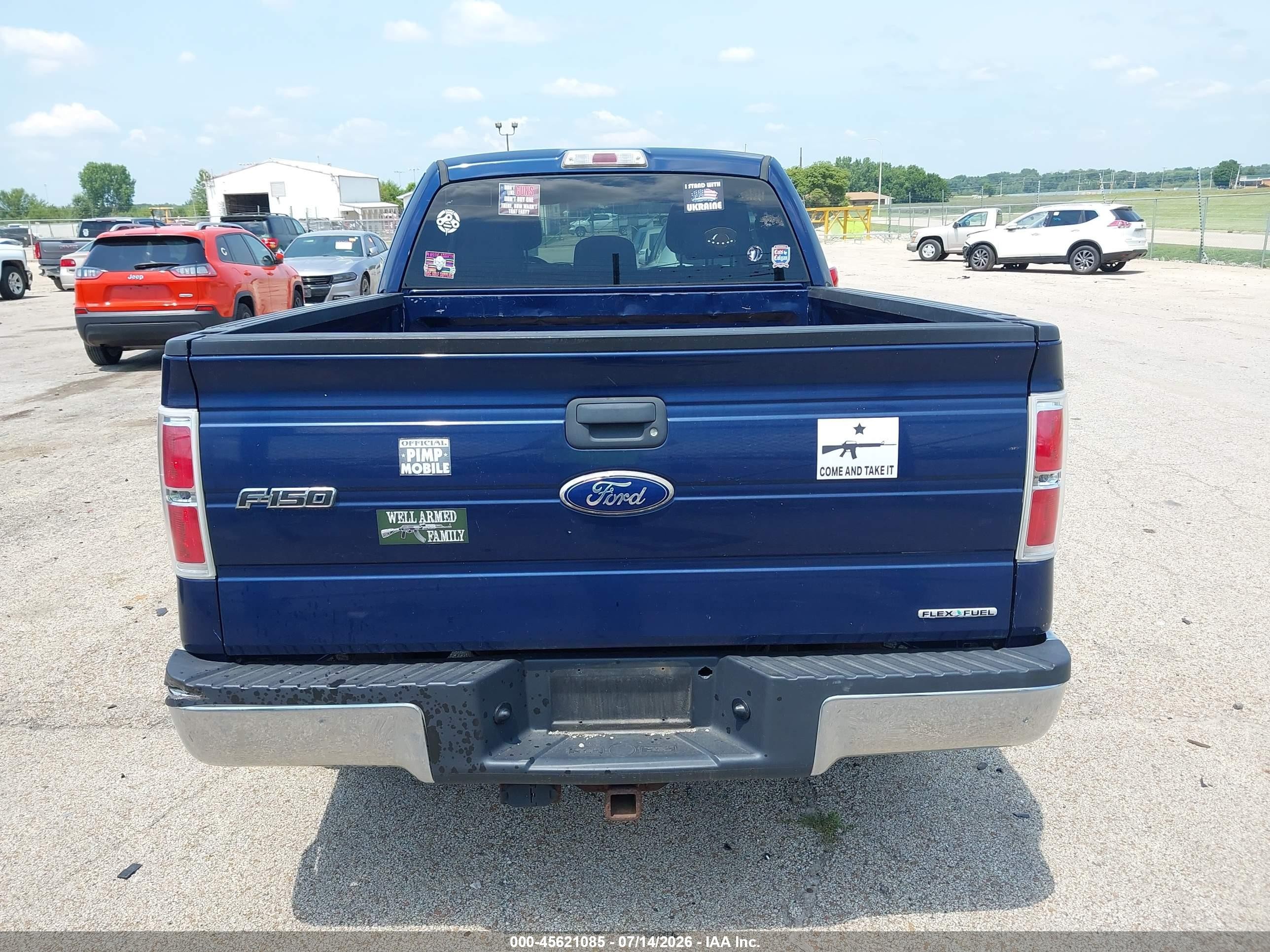 2011 Ford F-150 Xlt Dark Blue vin: 1FTEX1CM2BKD37797