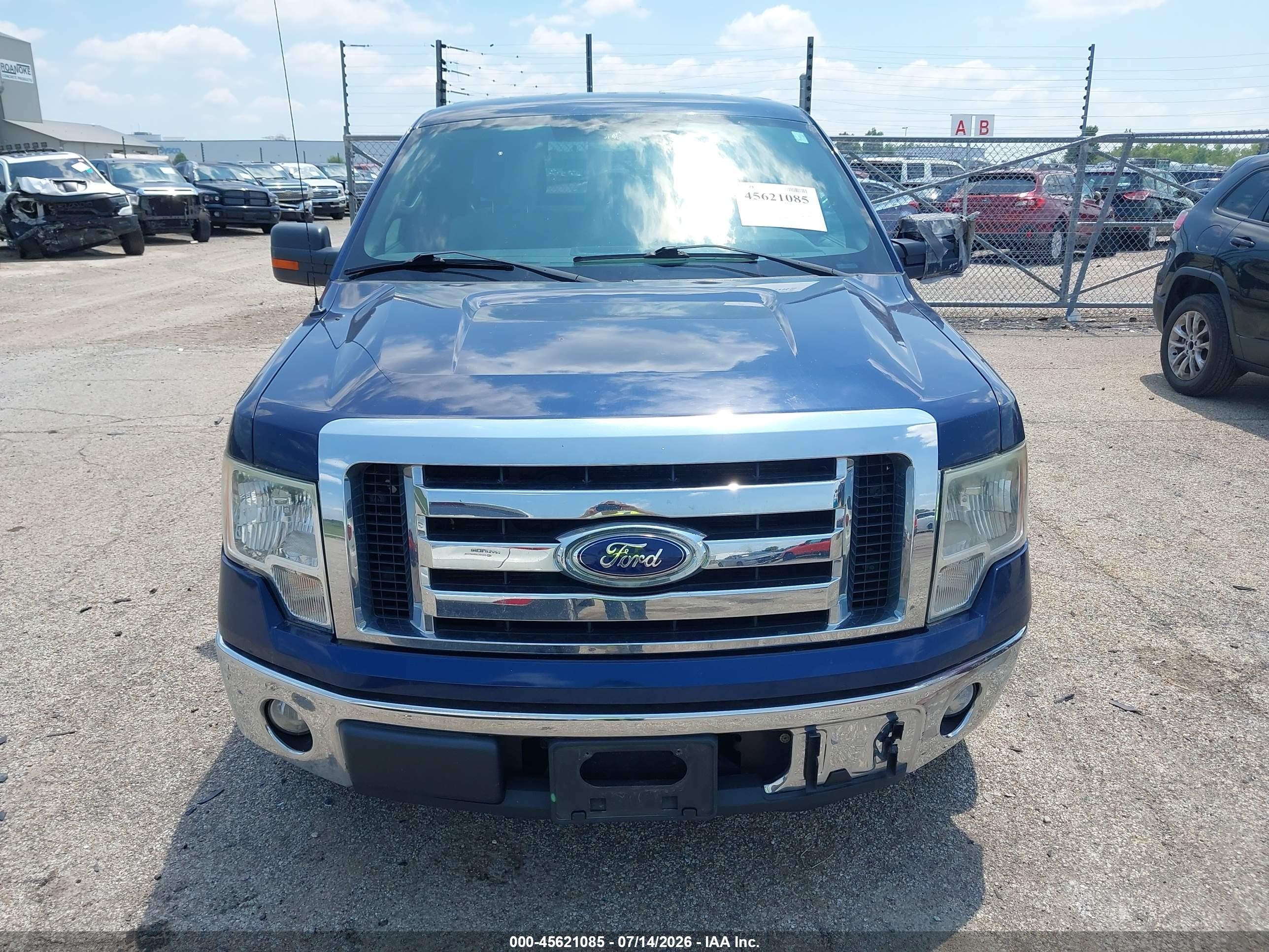 2011 Ford F-150 Xlt Dark Blue vin: 1FTEX1CM2BKD37797