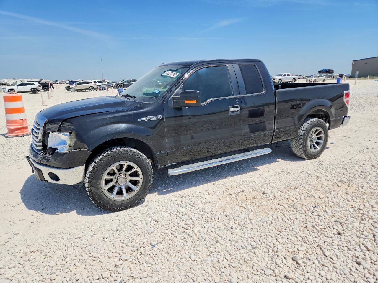 2012 Ford F150 Super Cab Charcoal vin: 1FTEX1CM2CFA70803