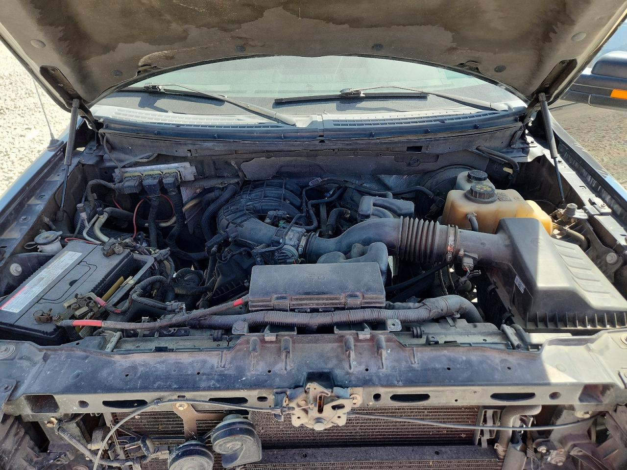 2012 Ford F150 Super Cab Угольный vin: 1FTEX1CM2CFA70803