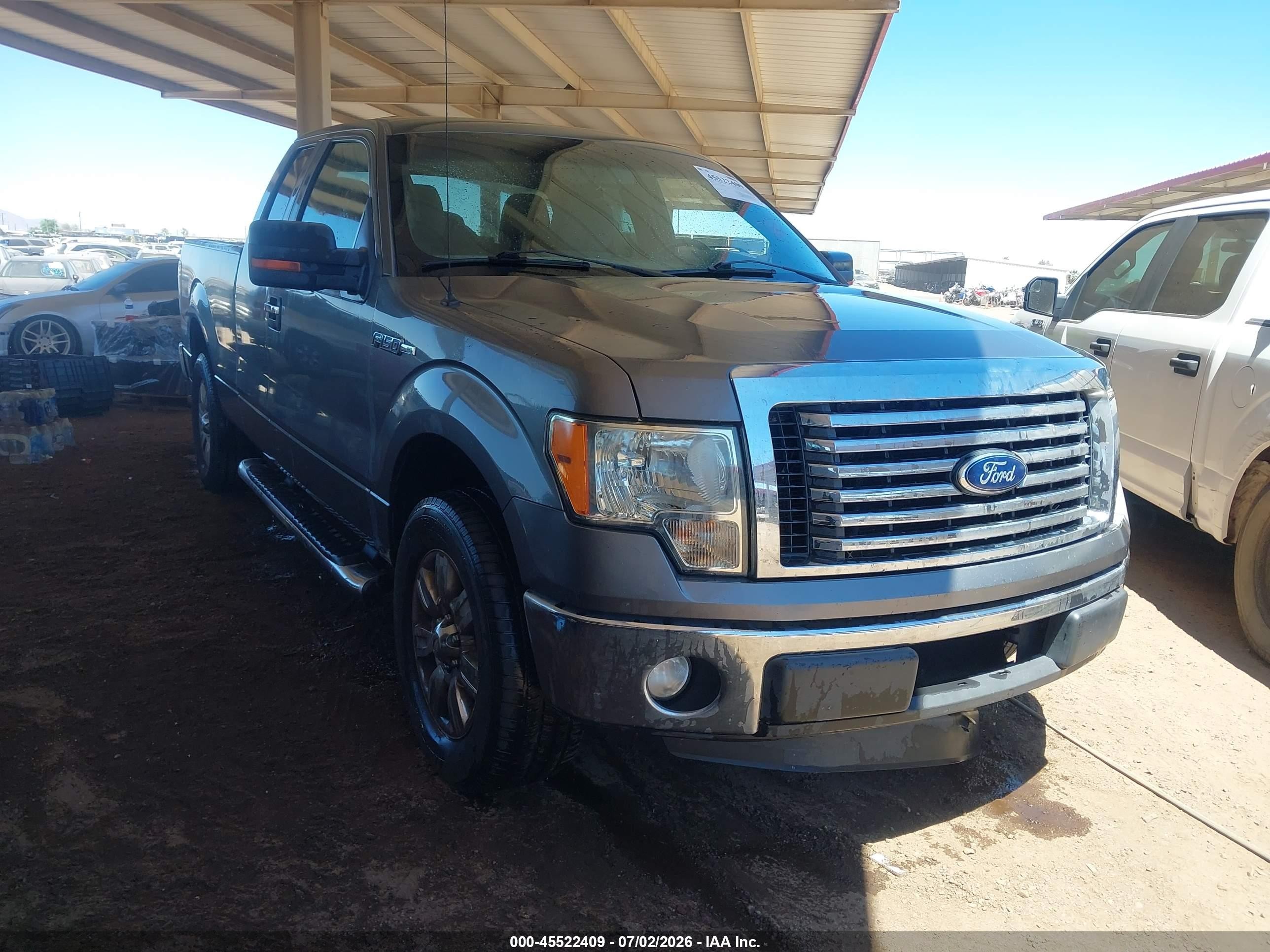 2012 Ford F-150 Stx/xl/xlt Gray vin: 1FTEX1CM2CFB65006