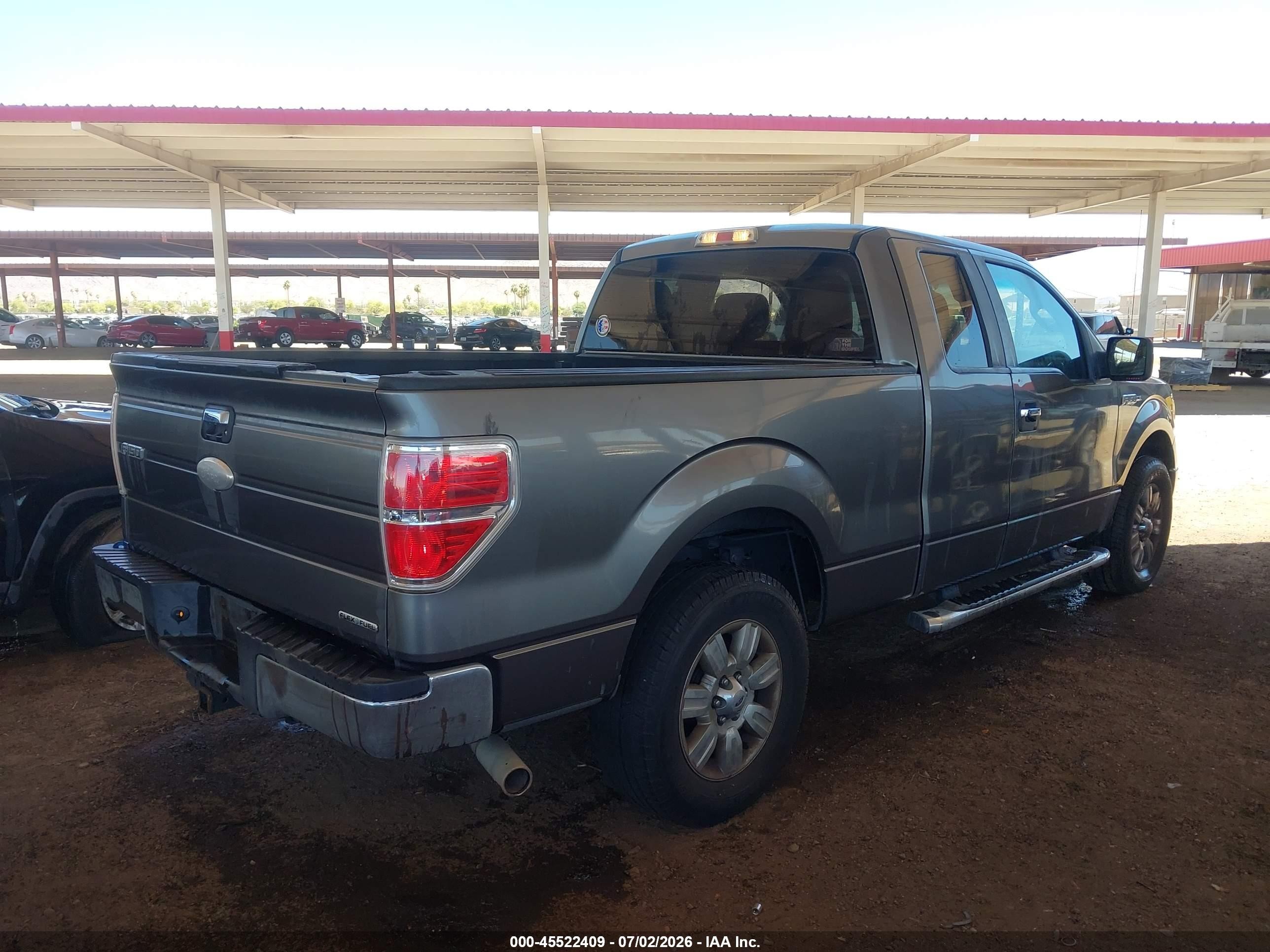 2012 Ford F-150 Stx/xl/xlt Gray vin: 1FTEX1CM2CFB65006