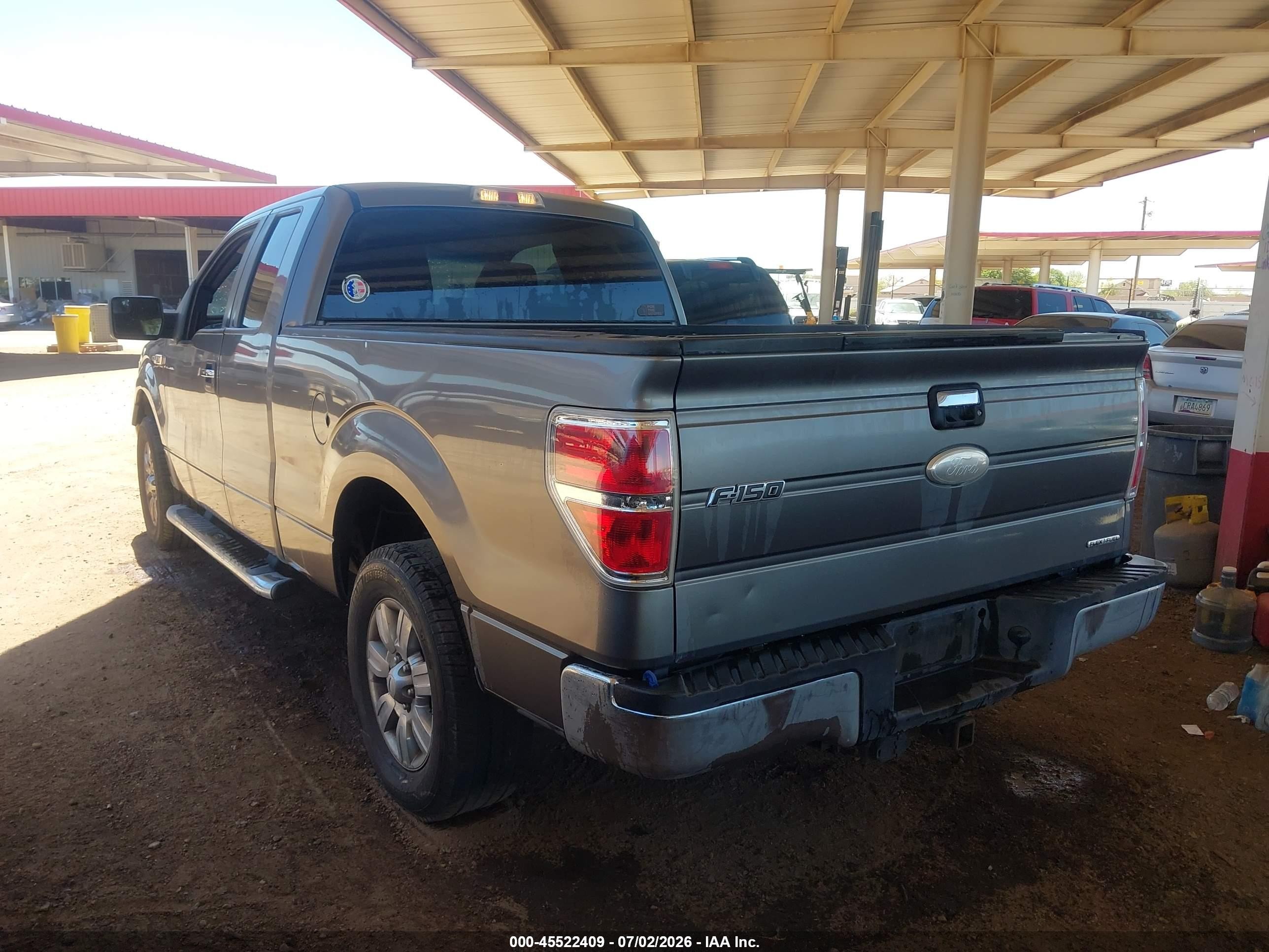 2012 Ford F-150 Stx/xl/xlt Gray vin: 1FTEX1CM2CFB65006
