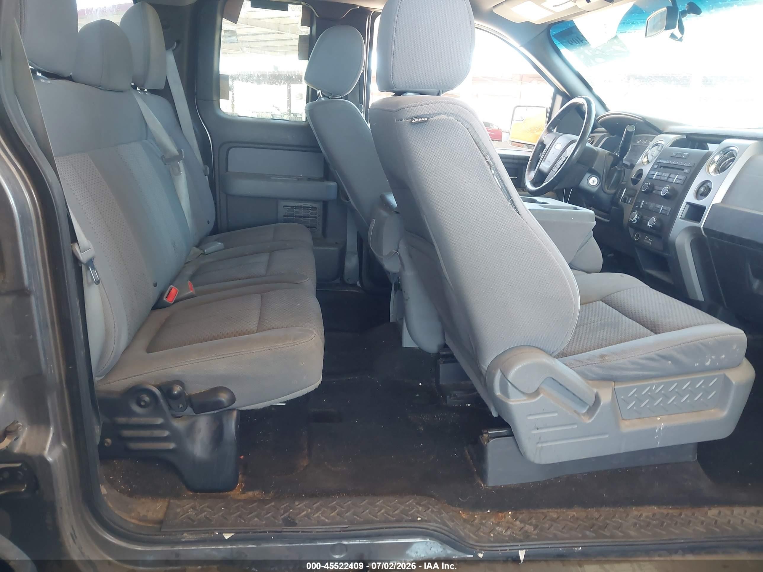 2012 Ford F-150 Stx/xl/xlt Gray vin: 1FTEX1CM2CFB65006