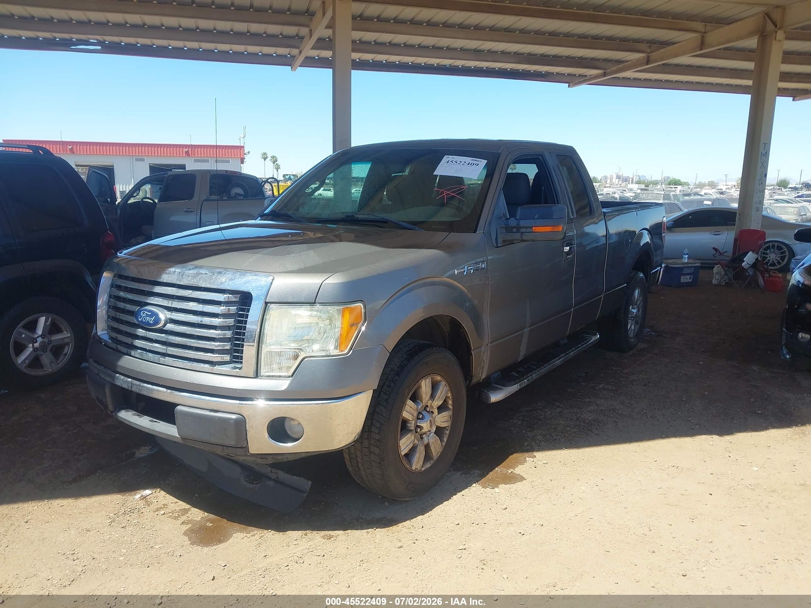 2012 Ford F-150 Stx/xl/xlt Gray vin: 1FTEX1CM2CFB65006