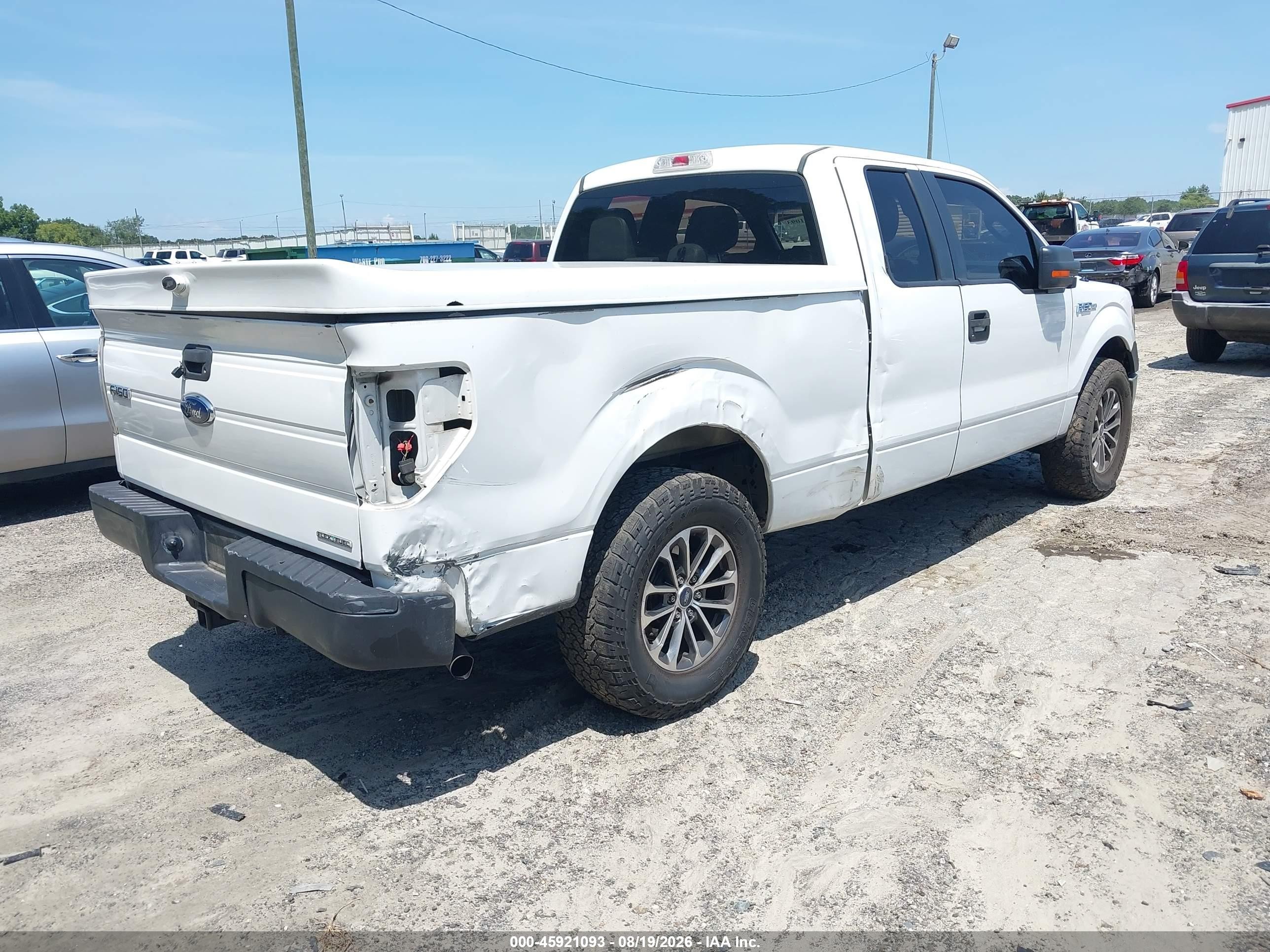 2013 Ford F-150 Xl White vin: 1FTEX1CM2DFA20047