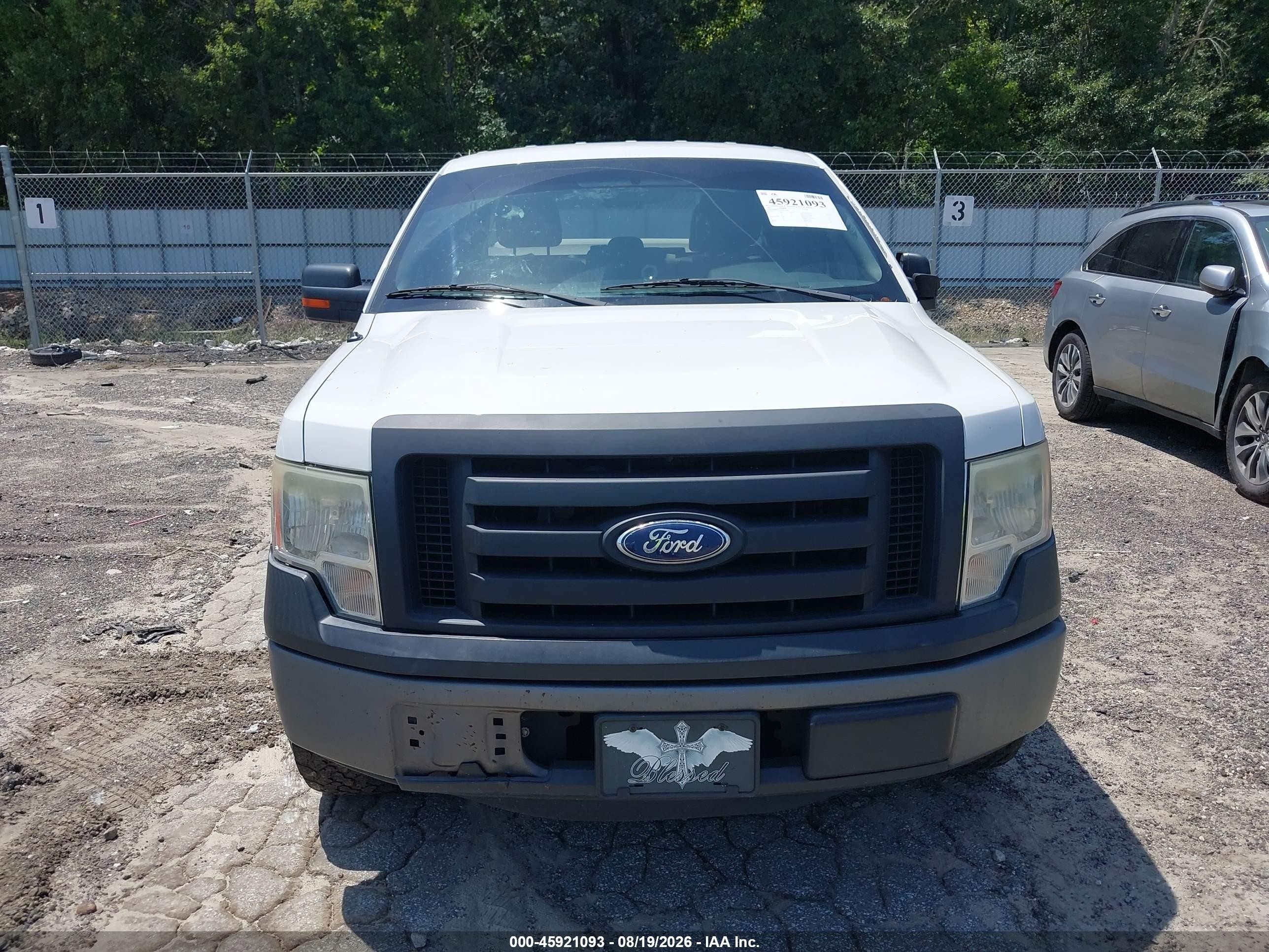 2013 Ford F-150 Xl White vin: 1FTEX1CM2DFA20047
