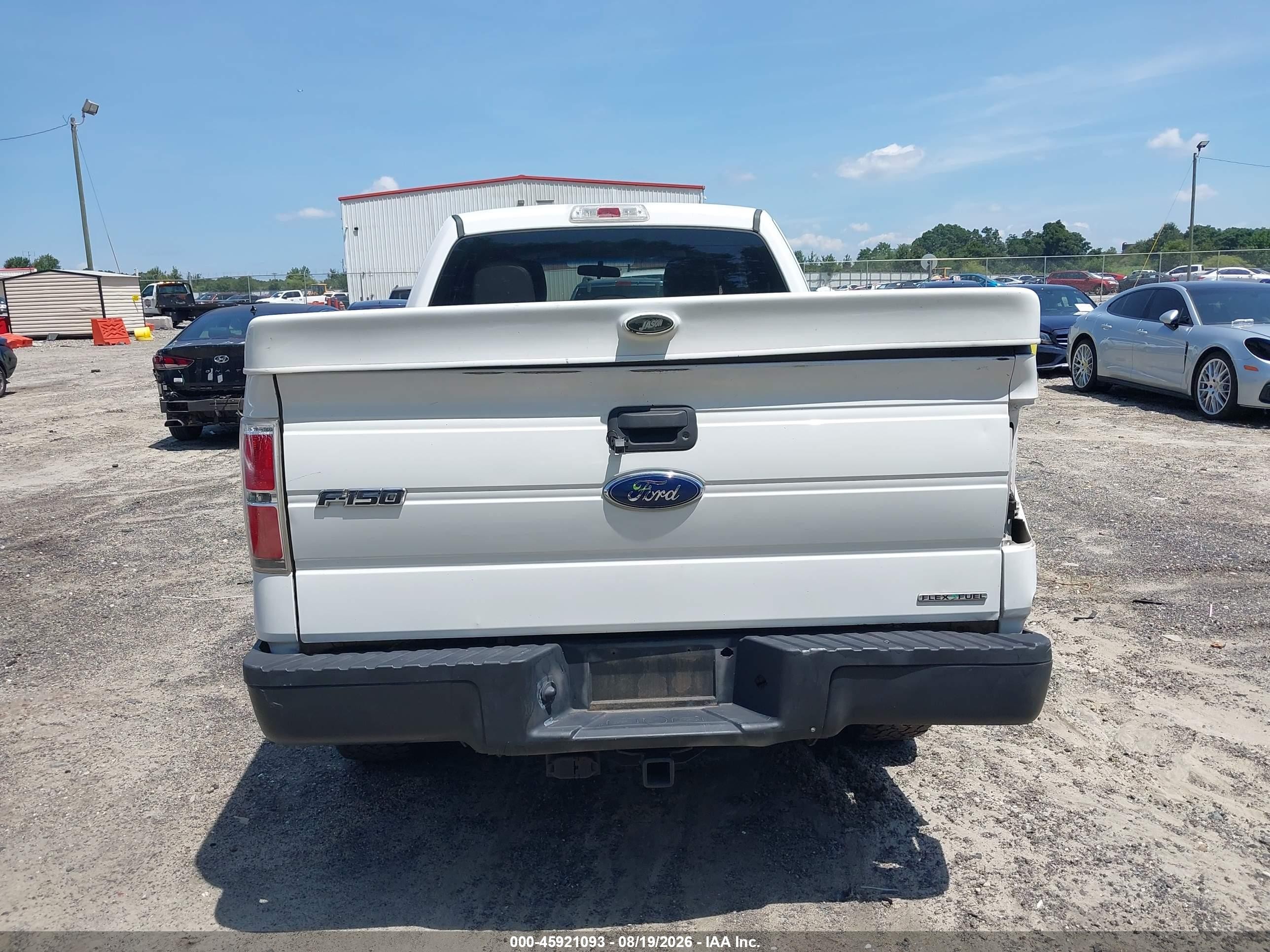 2013 Ford F-150 Xl White vin: 1FTEX1CM2DFA20047