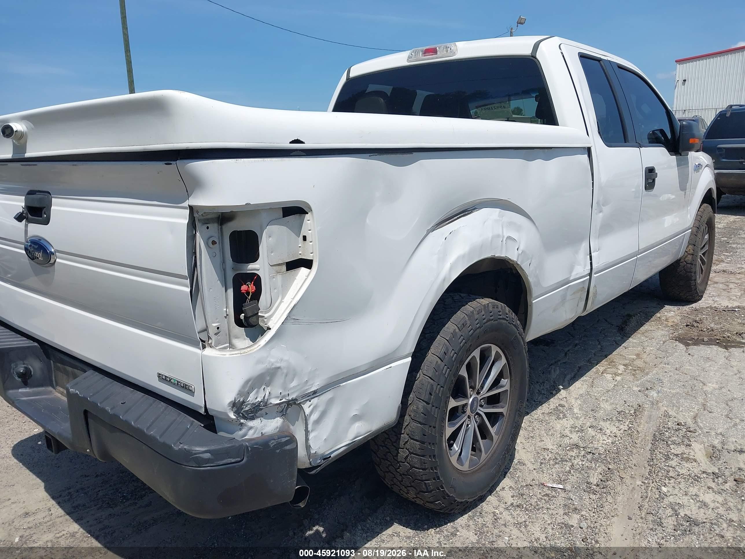 2013 Ford F-150 Xl White vin: 1FTEX1CM2DFA20047