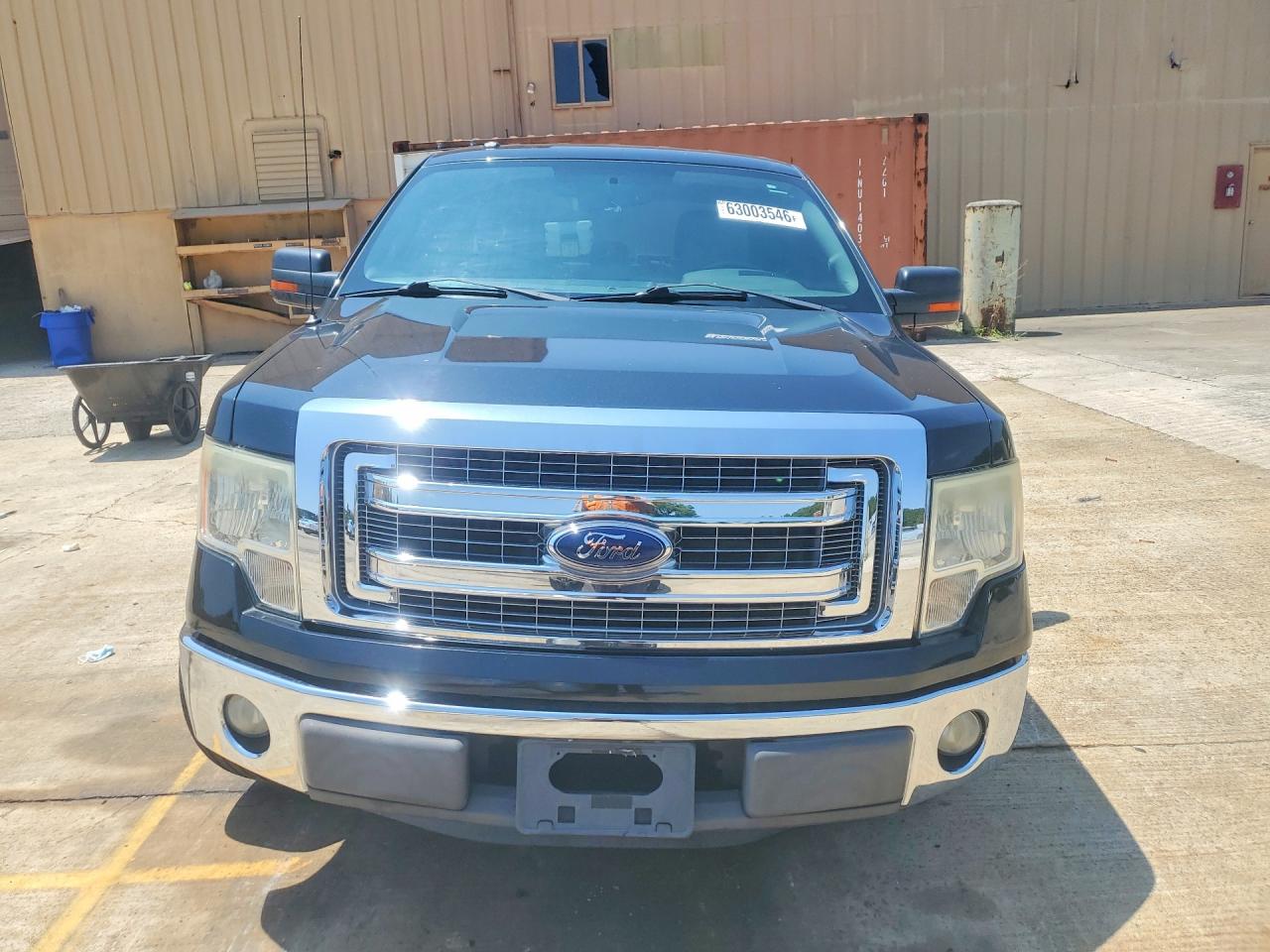 2013 Ford F150 Super Cab Black vin: 1FTEX1CM2DFD44597