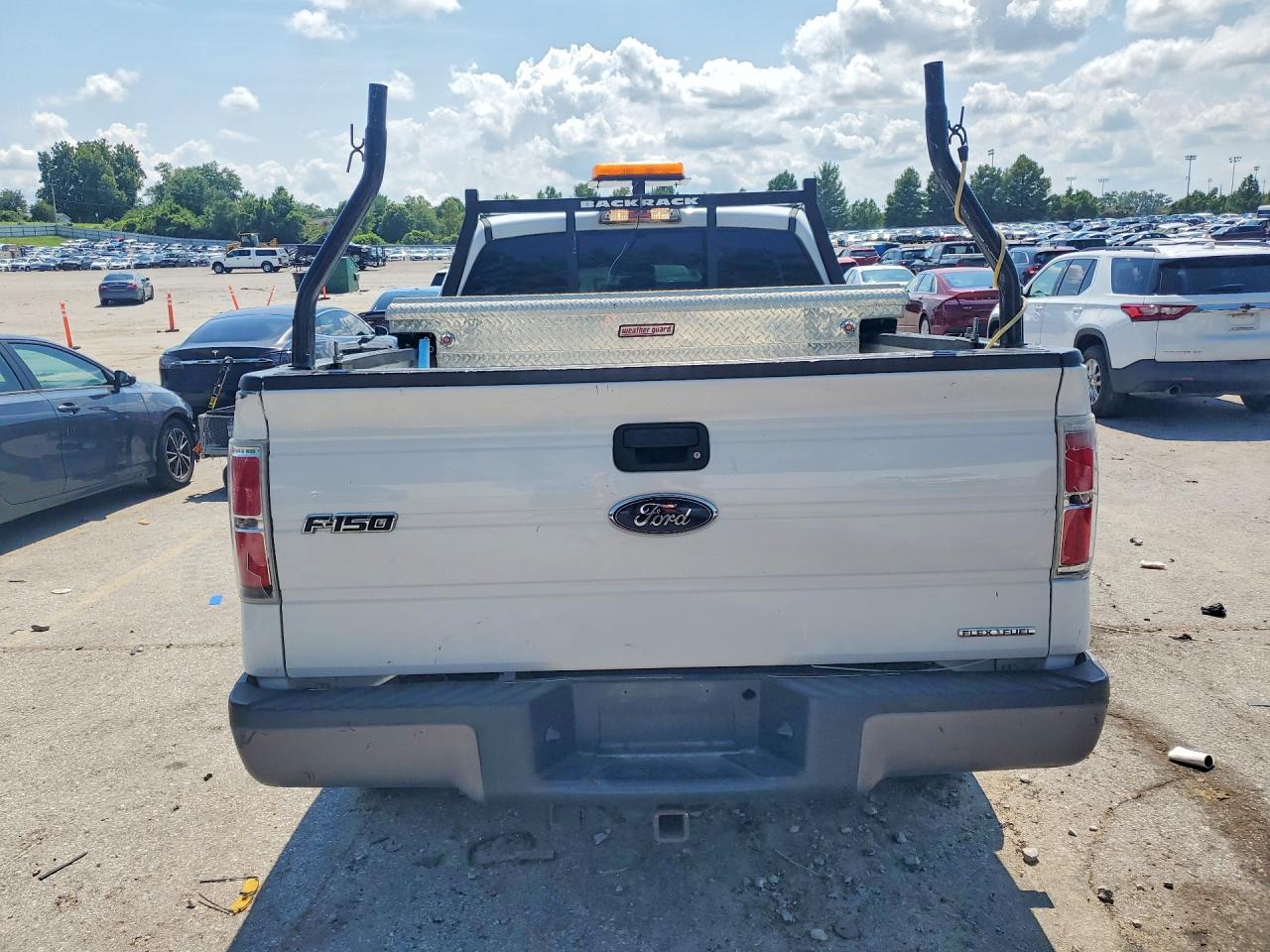 2014 Ford F150 Super Cab Белый vin: 1FTEX1CM2EFA44477