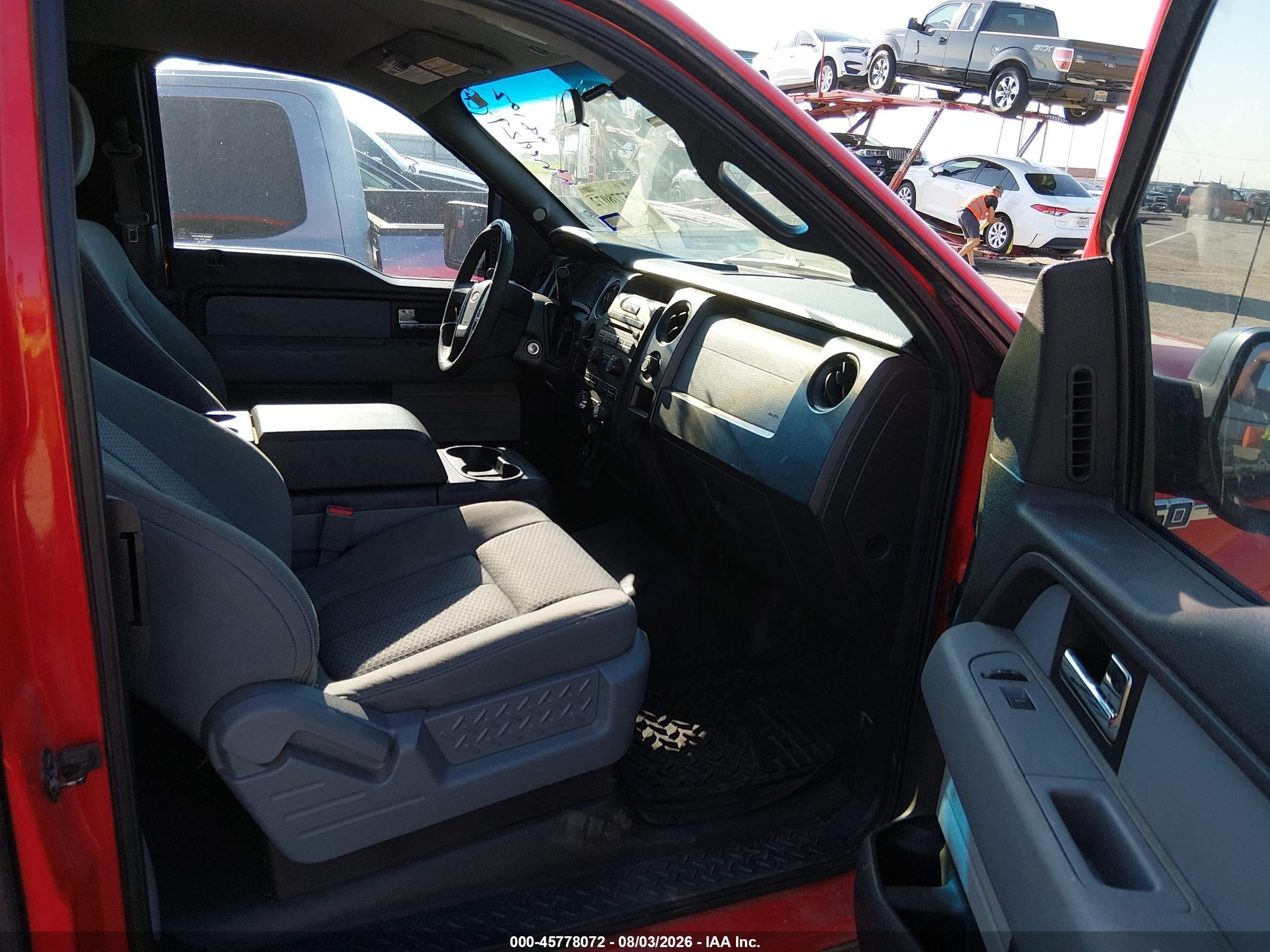 2014 Ford F-150 Stx Red vin: 1FTEX1CM2EFC52388