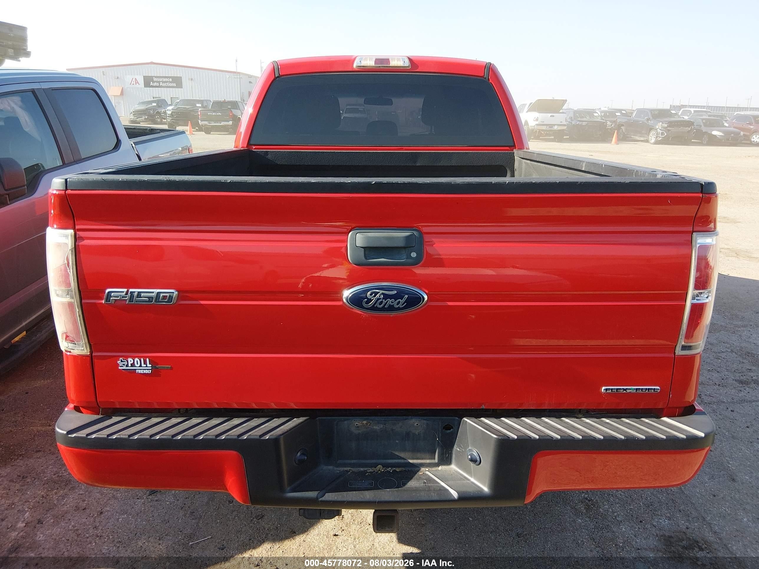 2014 Ford F-150 Stx Red vin: 1FTEX1CM2EFC52388