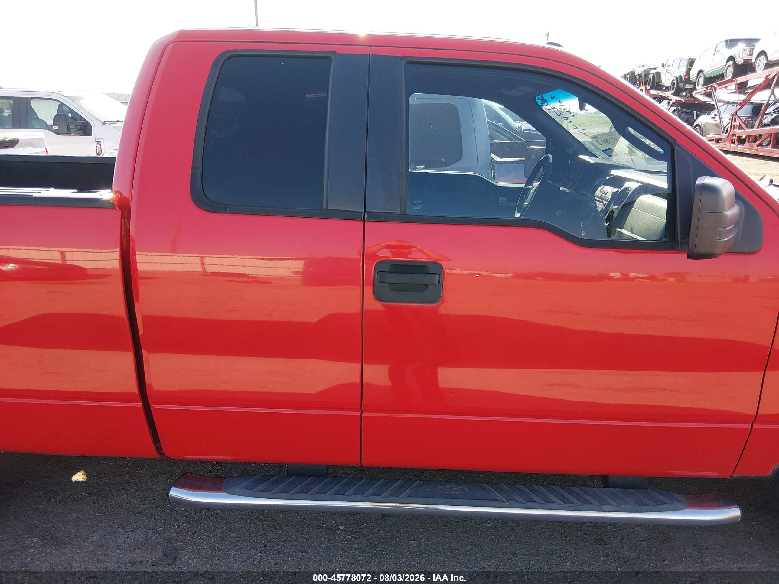 2014 Ford F-150 Stx Red vin: 1FTEX1CM2EFC52388