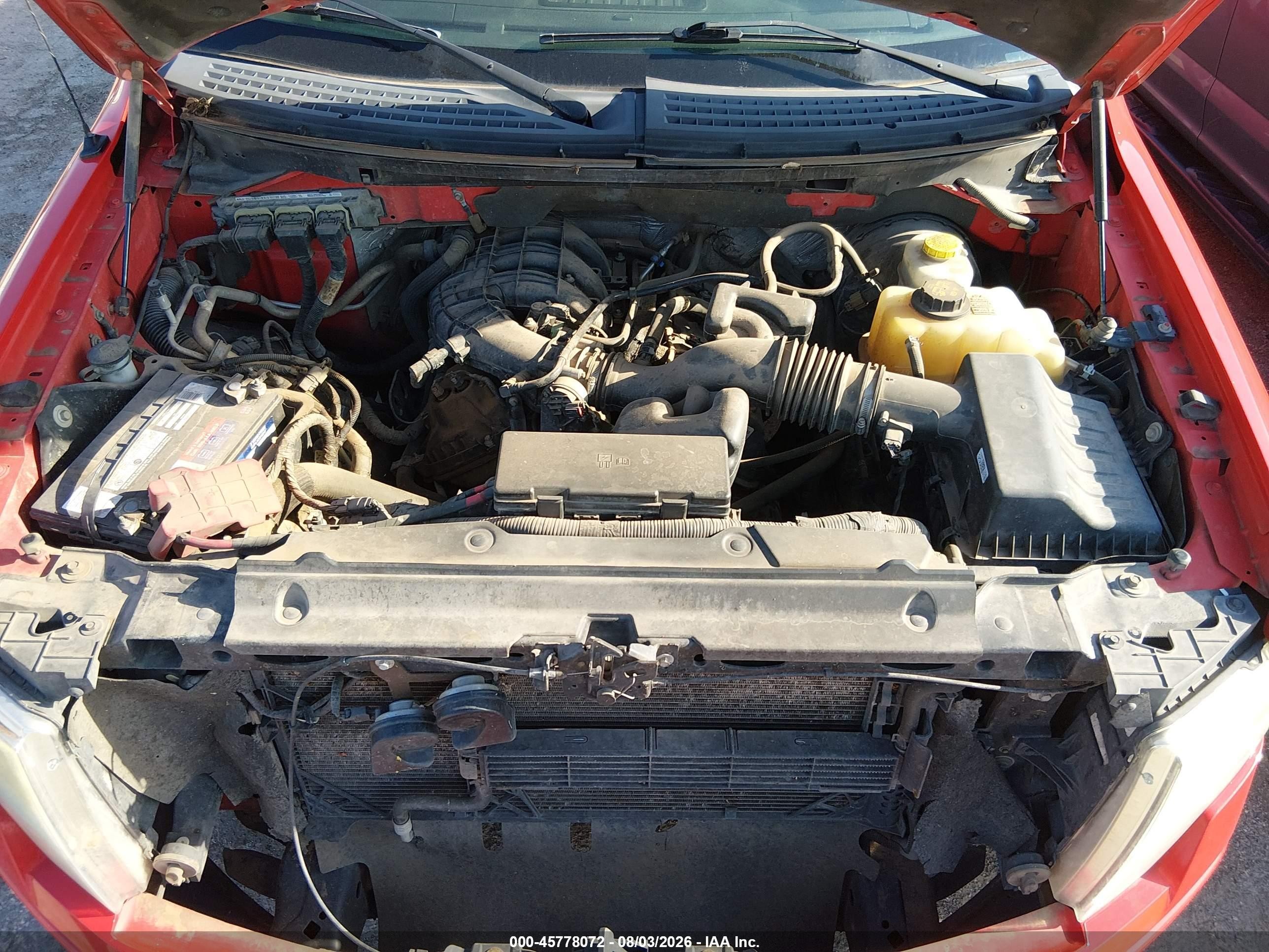 2014 Ford F-150 Stx Red vin: 1FTEX1CM2EFC52388