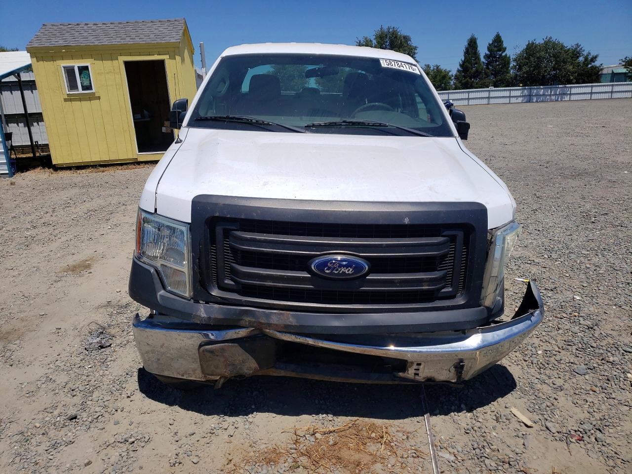2014 Ford F150 Super Cab White vin: 1FTEX1CM2EKE84982