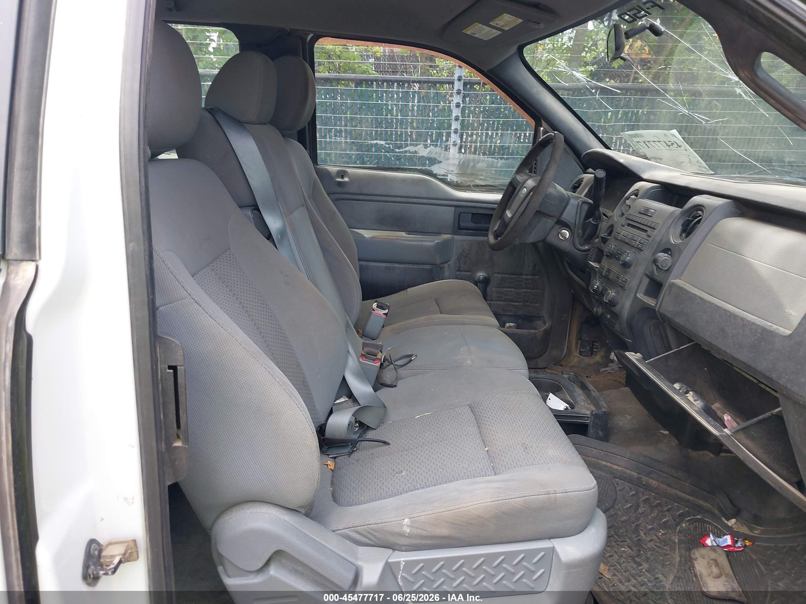 2011 Ford F-150 Stx/xl/xlt White vin: 1FTEX1CM3BFB39853