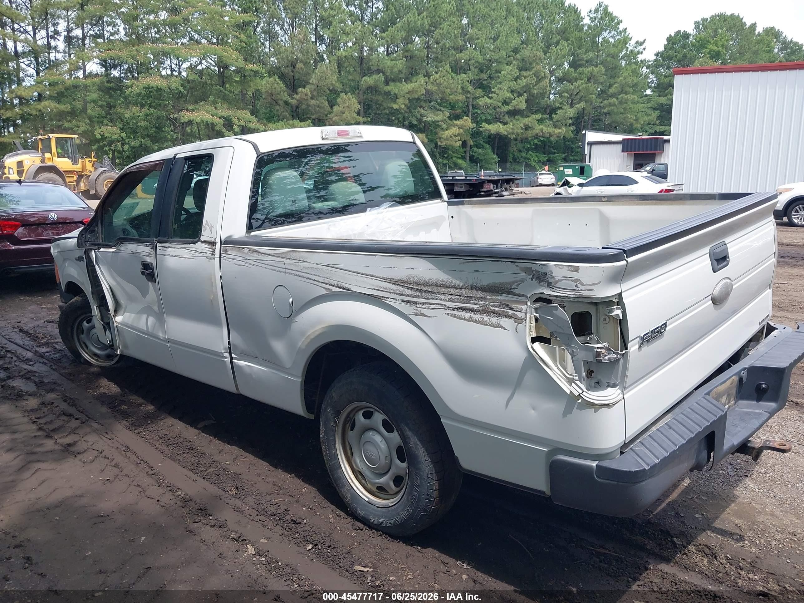 2011 Ford F-150 Stx/xl/xlt White vin: 1FTEX1CM3BFB39853