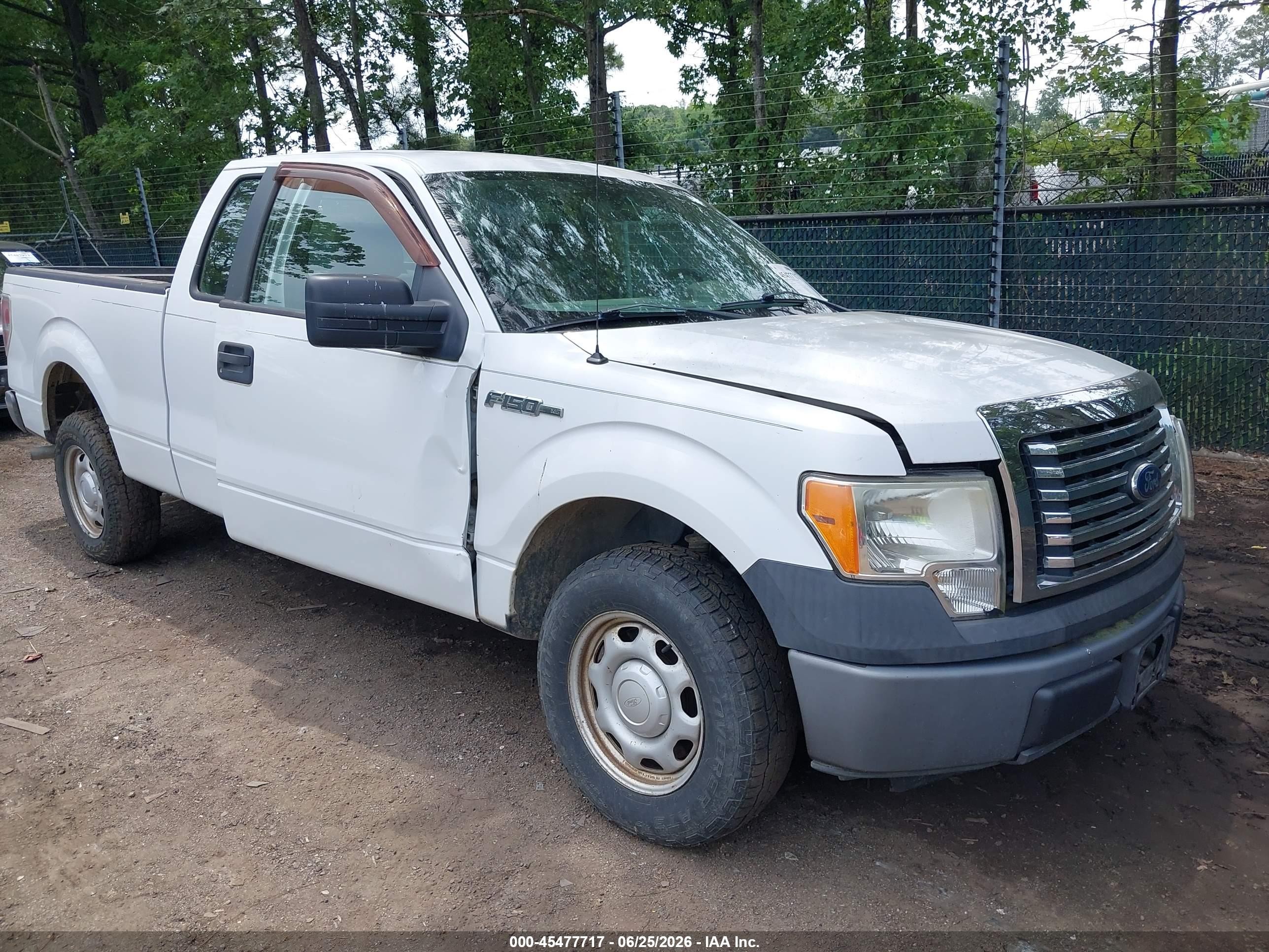 2011 Ford F-150 Stx/xl/xlt White vin: 1FTEX1CM3BFB39853