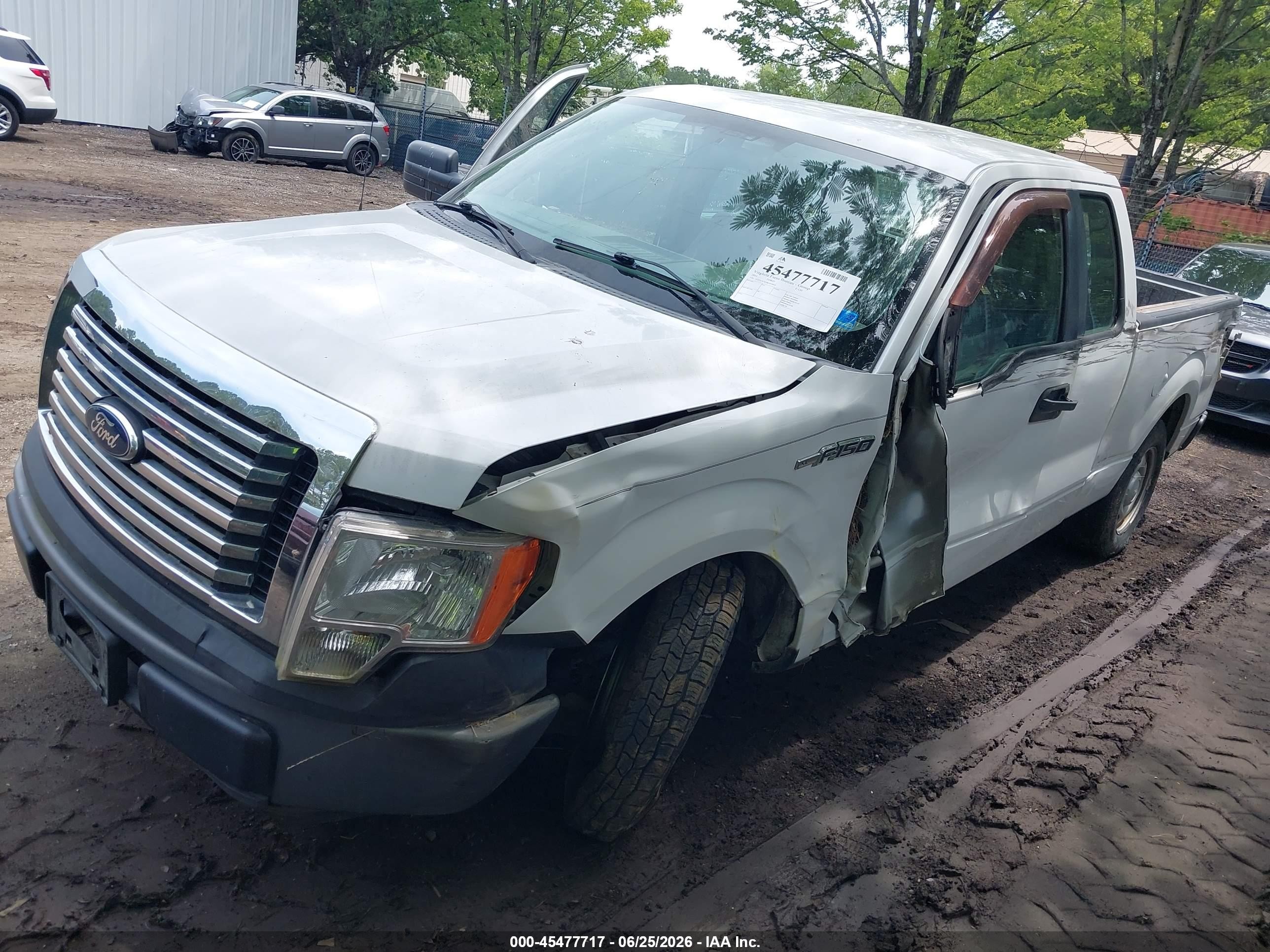 2011 Ford F-150 Stx/xl/xlt White vin: 1FTEX1CM3BFB39853