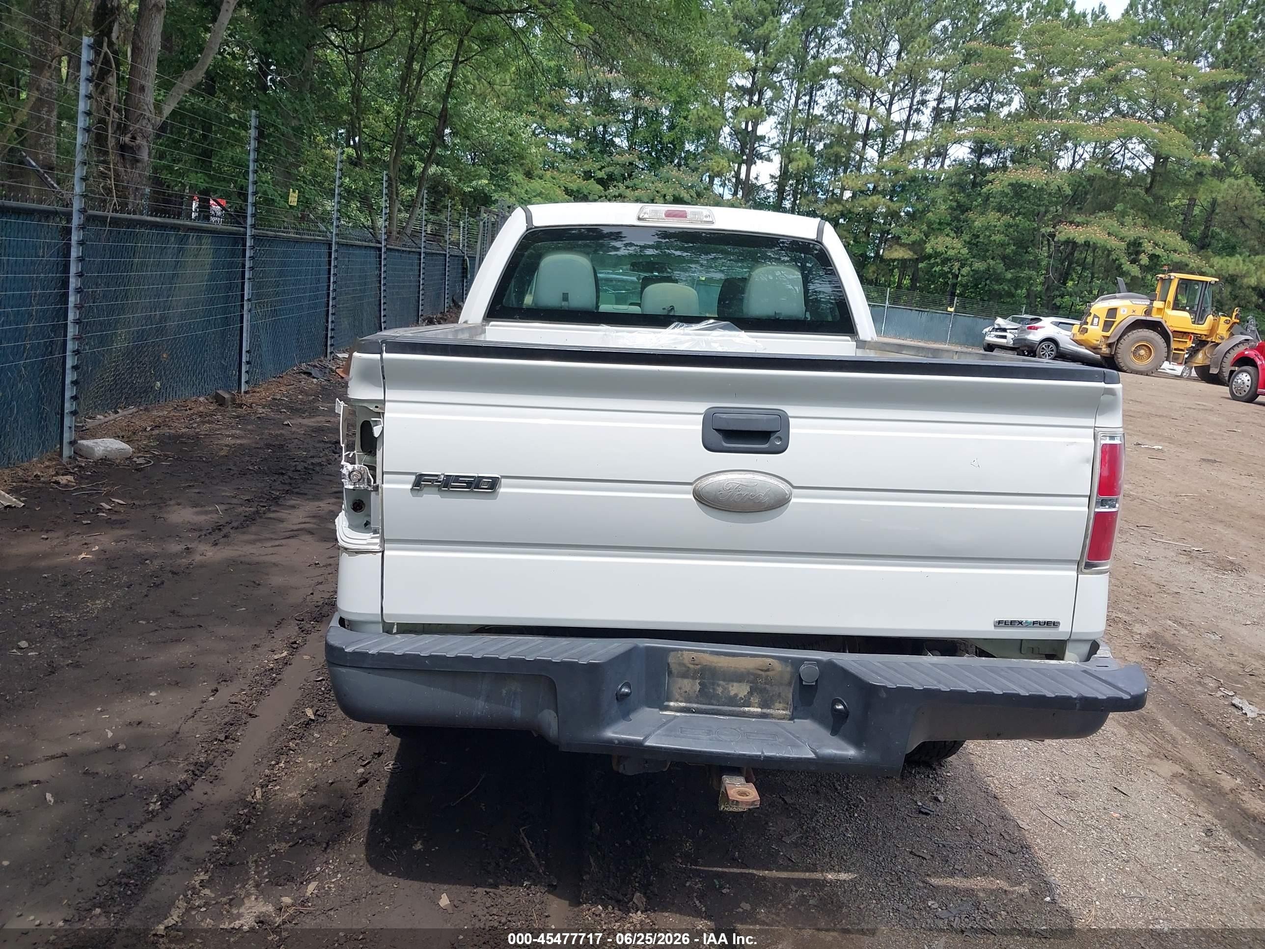2011 Ford F-150 Stx/xl/xlt White vin: 1FTEX1CM3BFB39853