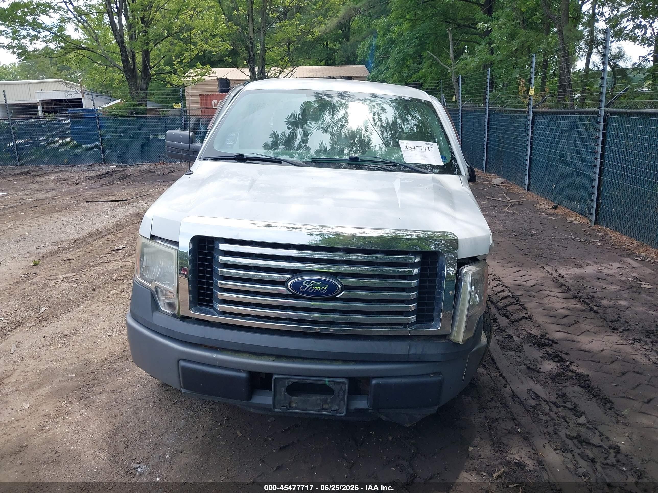 2011 Ford F-150 Stx/xl/xlt White vin: 1FTEX1CM3BFB39853