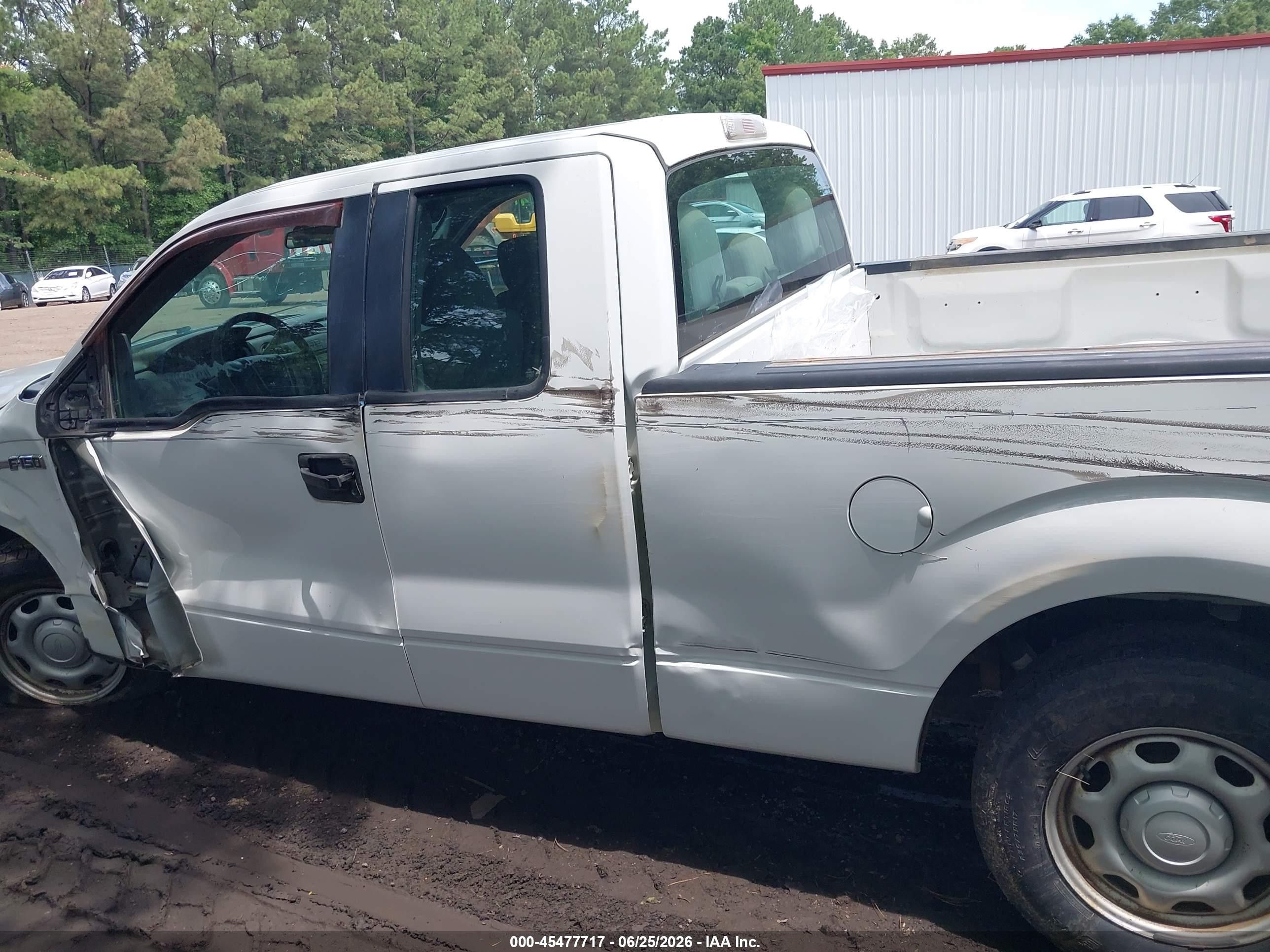 2011 Ford F-150 Stx/xl/xlt White vin: 1FTEX1CM3BFB39853
