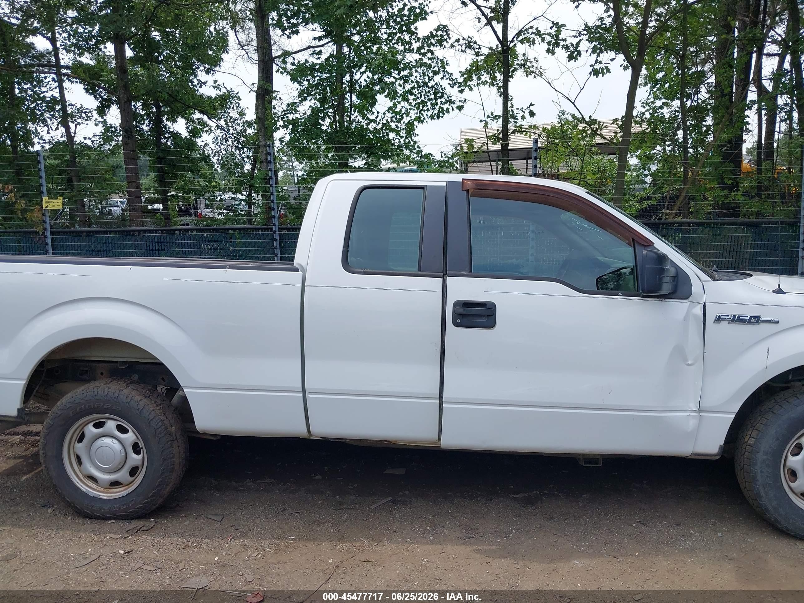 2011 Ford F-150 Stx/xl/xlt White vin: 1FTEX1CM3BFB39853