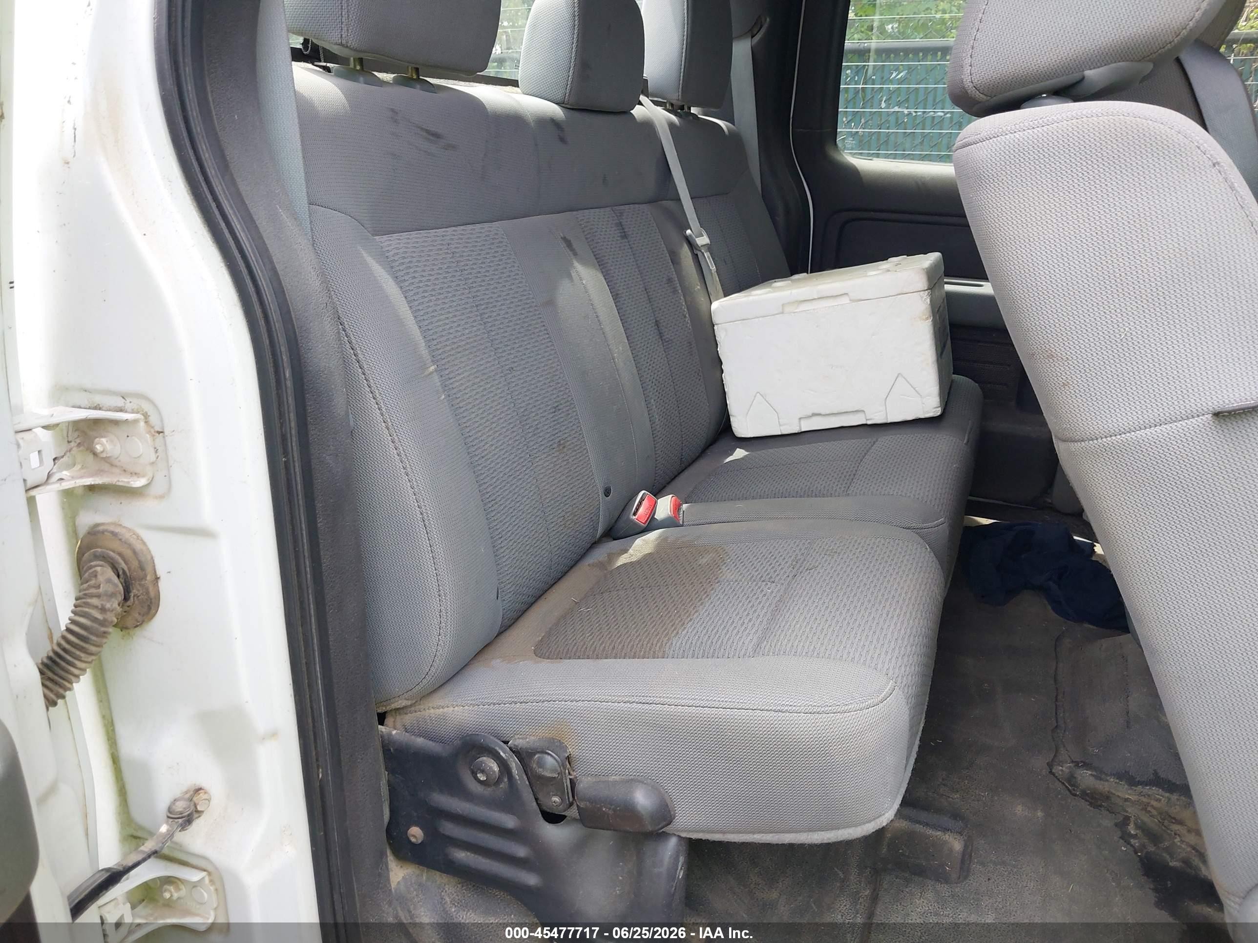 2011 Ford F-150 Stx/xl/xlt White vin: 1FTEX1CM3BFB39853