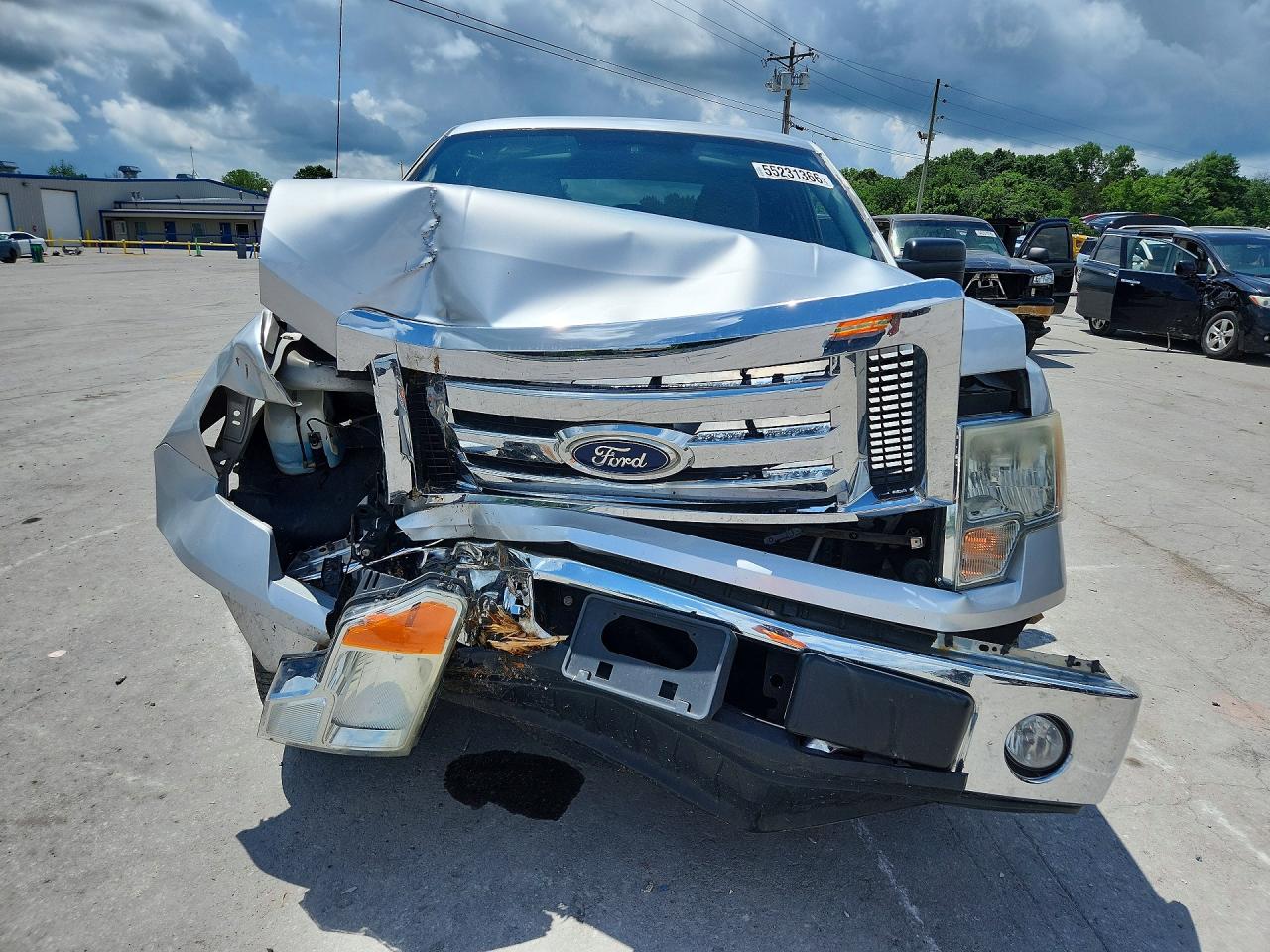 2011 Ford F150 Super Cab Gray vin: 1FTEX1CM3BFC69826