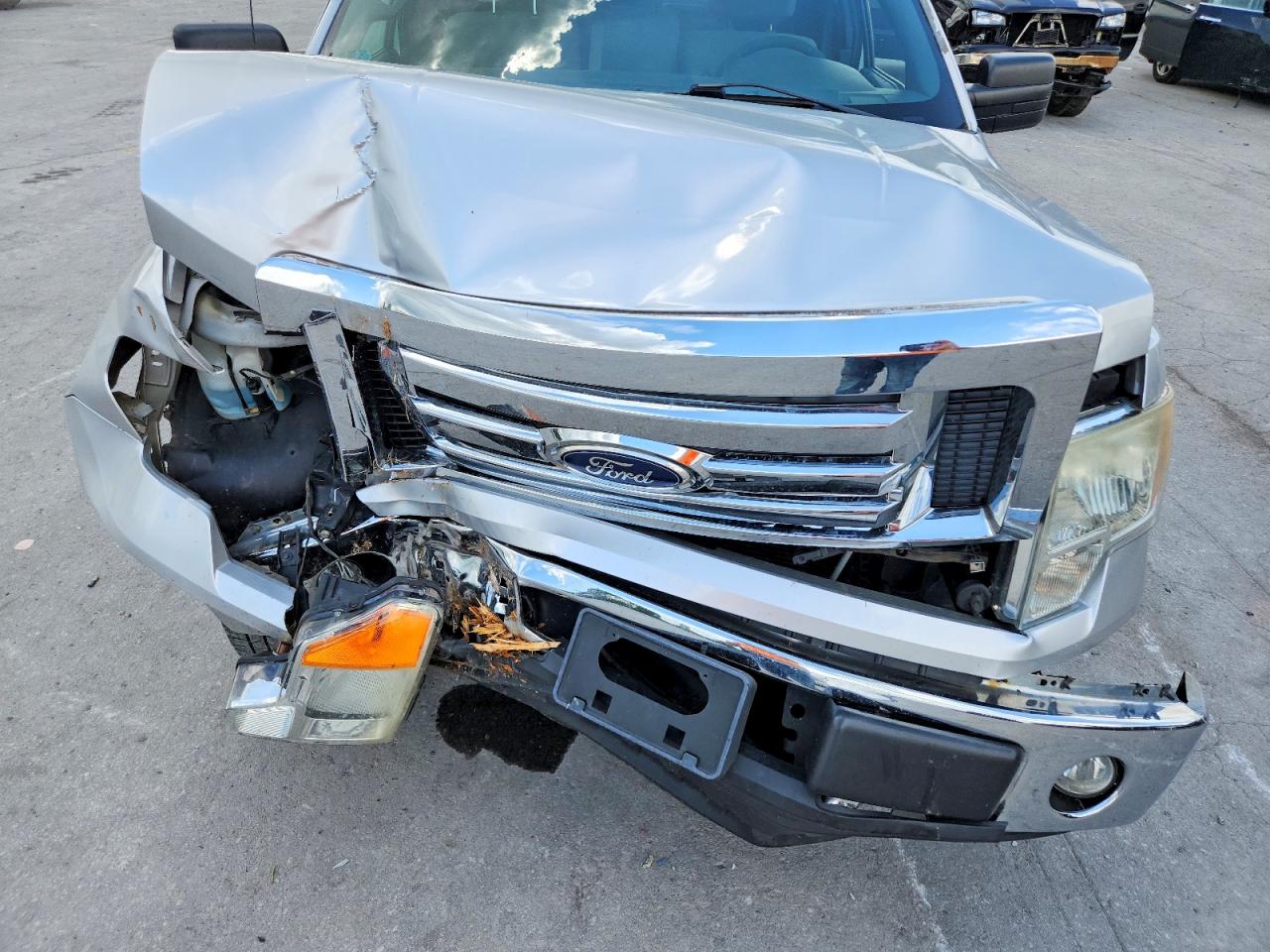 2011 Ford F150 Super Cab Gray vin: 1FTEX1CM3BFC69826