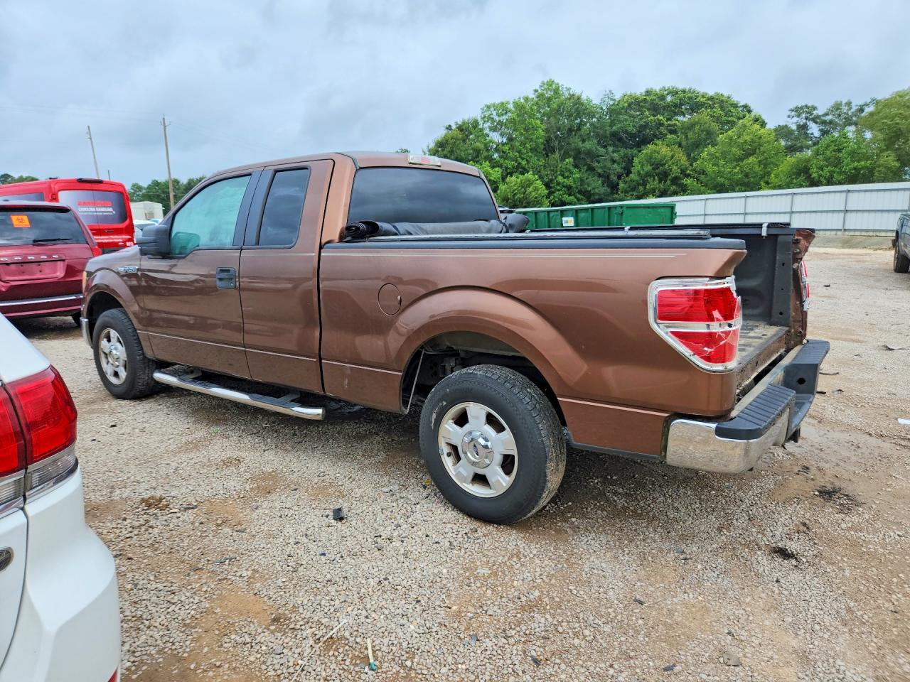 2011 Ford F150 Super Cab Brown vin: 1FTEX1CM3BFD02565
