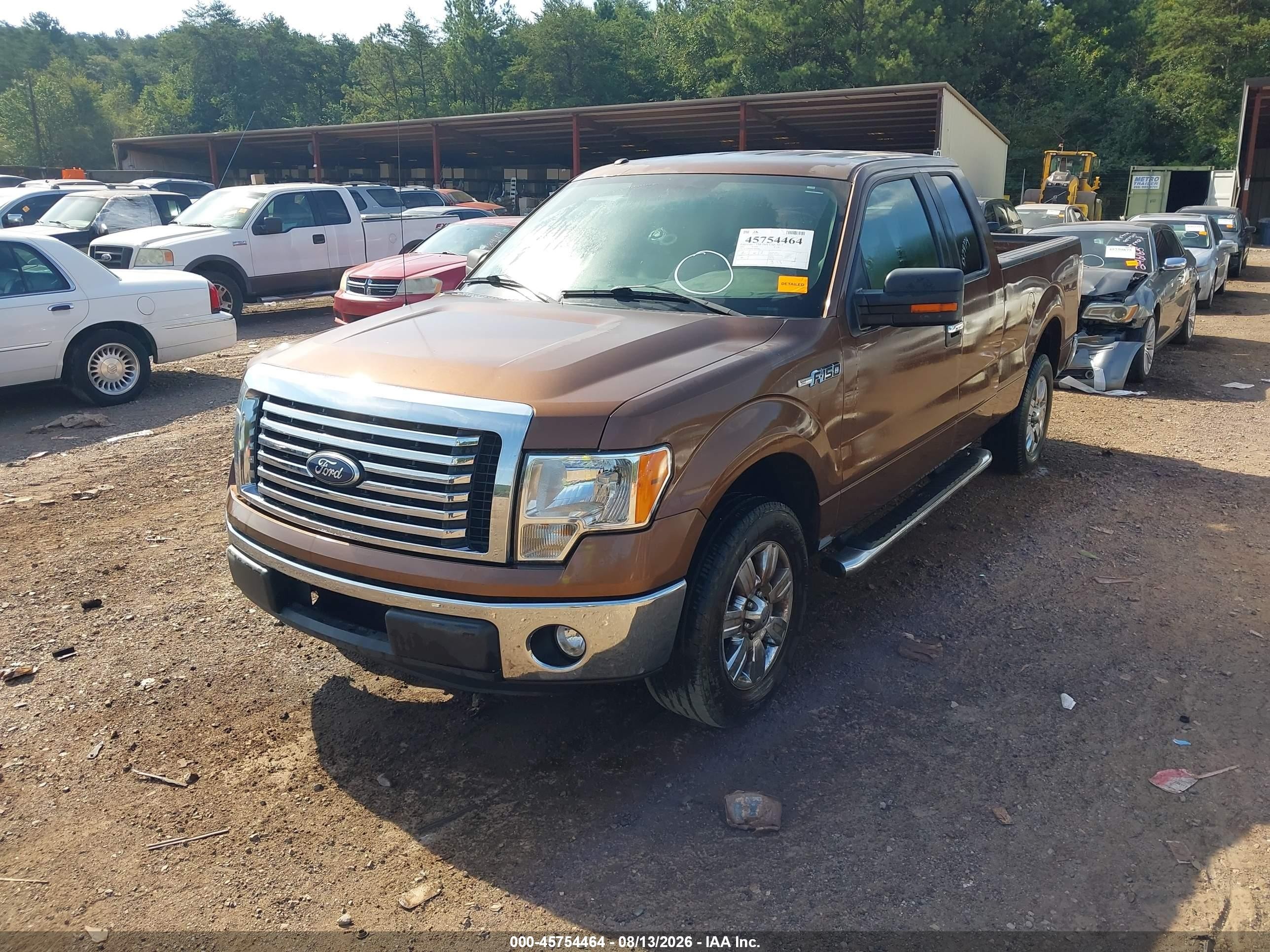 2012 Ford F-150 Xlt Orange vin: 1FTEX1CM3CFB79724