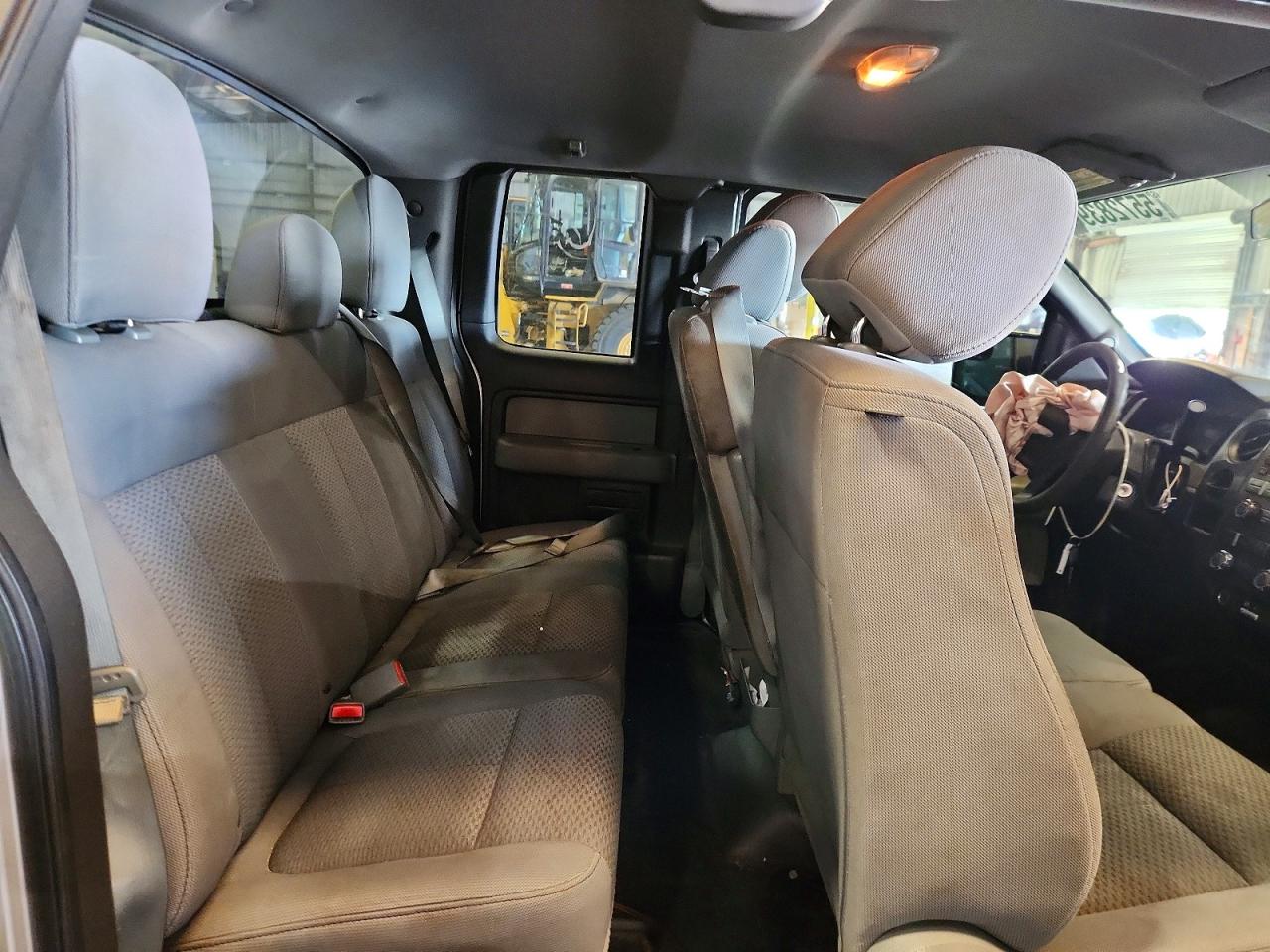 2012 Ford F150 Super Cab Silver vin: 1FTEX1CM3CKE04859