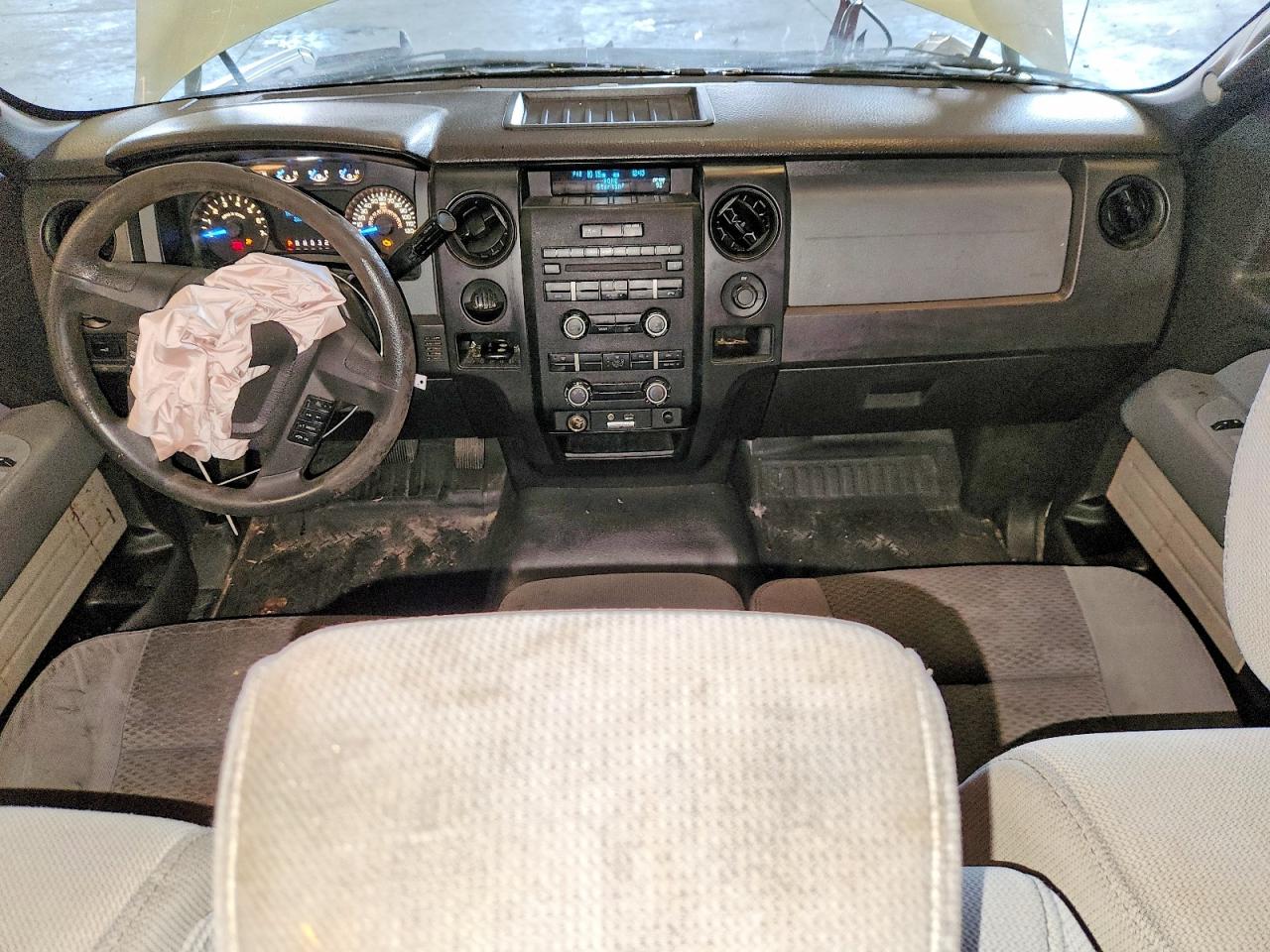 2012 Ford F150 Super Cab Silver vin: 1FTEX1CM3CKE04859
