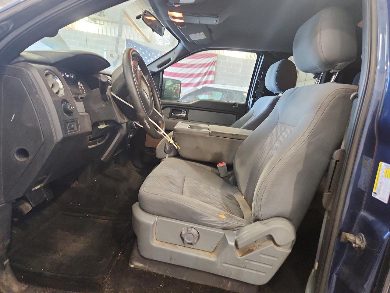 2013 Ford F150 Super Cab Blue vin: 1FTEX1CM3DFB35403
